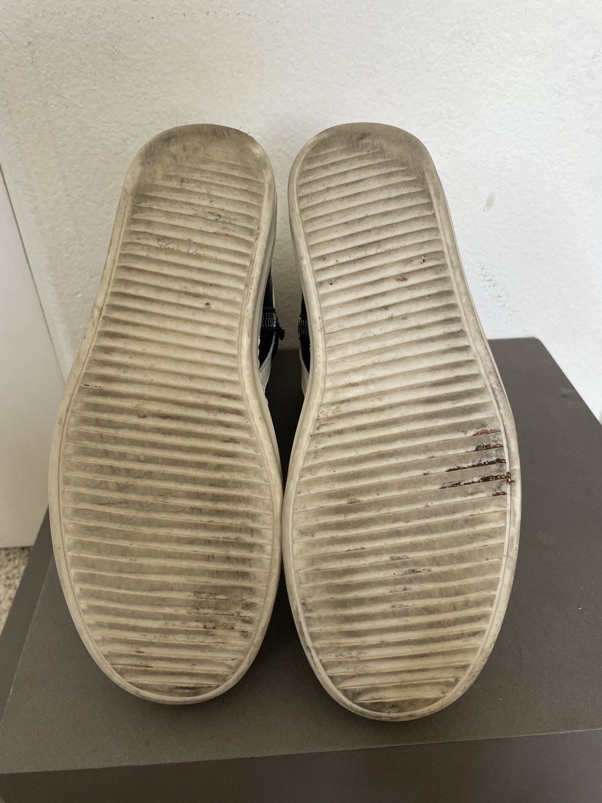 Rick Owens SS18 Dirt Geobaskets black and white Size US 8.5 / EU 41-42 - 4 Thumbnail
