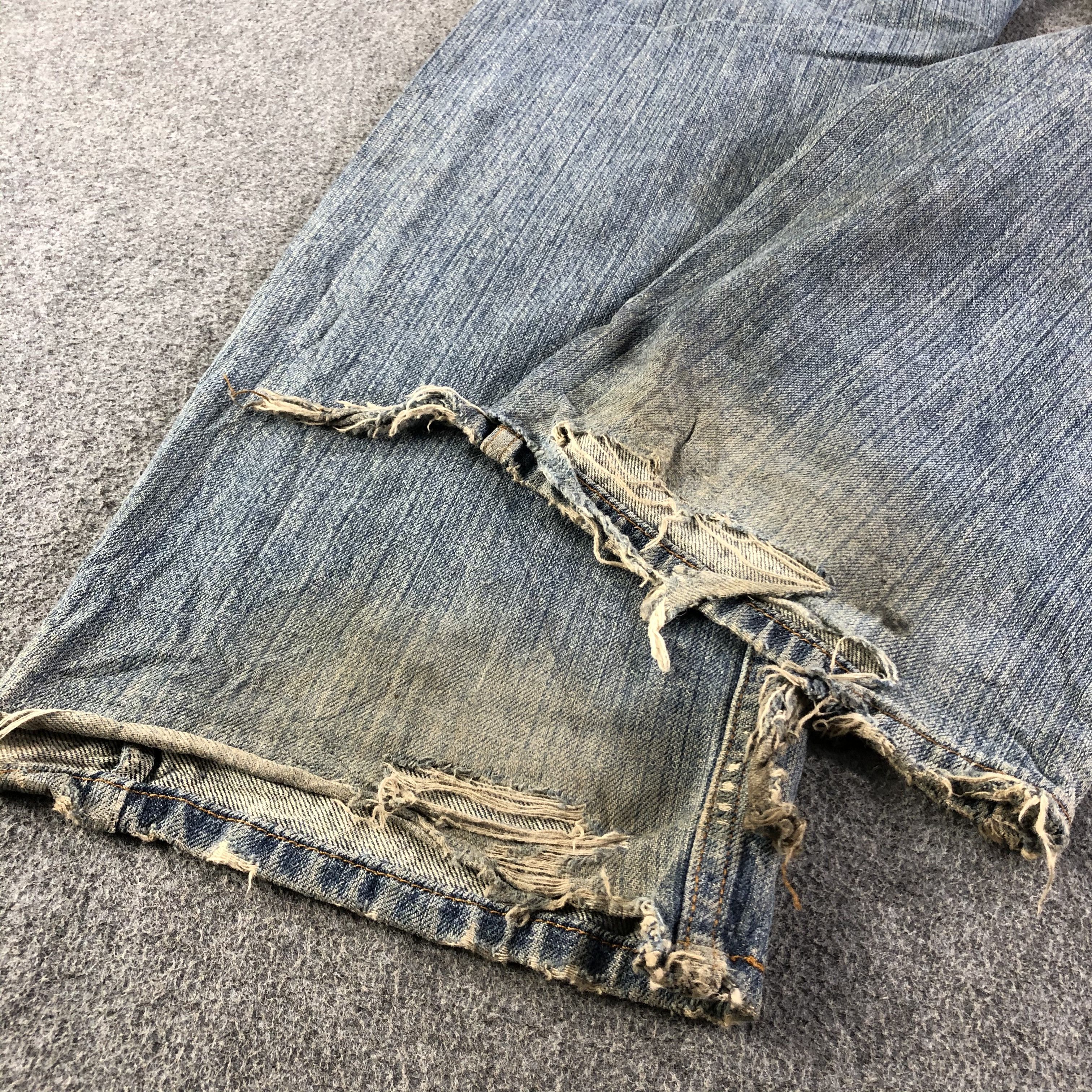 Levi's Vintage Blue Wash Levis 569 Jeans-J3014 Size US 36 / EU 52 - 6 Thumbnail