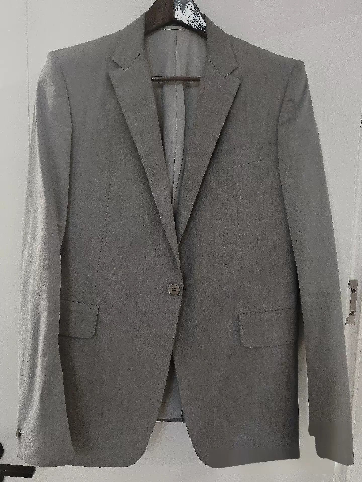 Carol Christian Poell Carol Christian Poell Gray Punch Suit Size 52 Size 52R - 2 Thumbnail