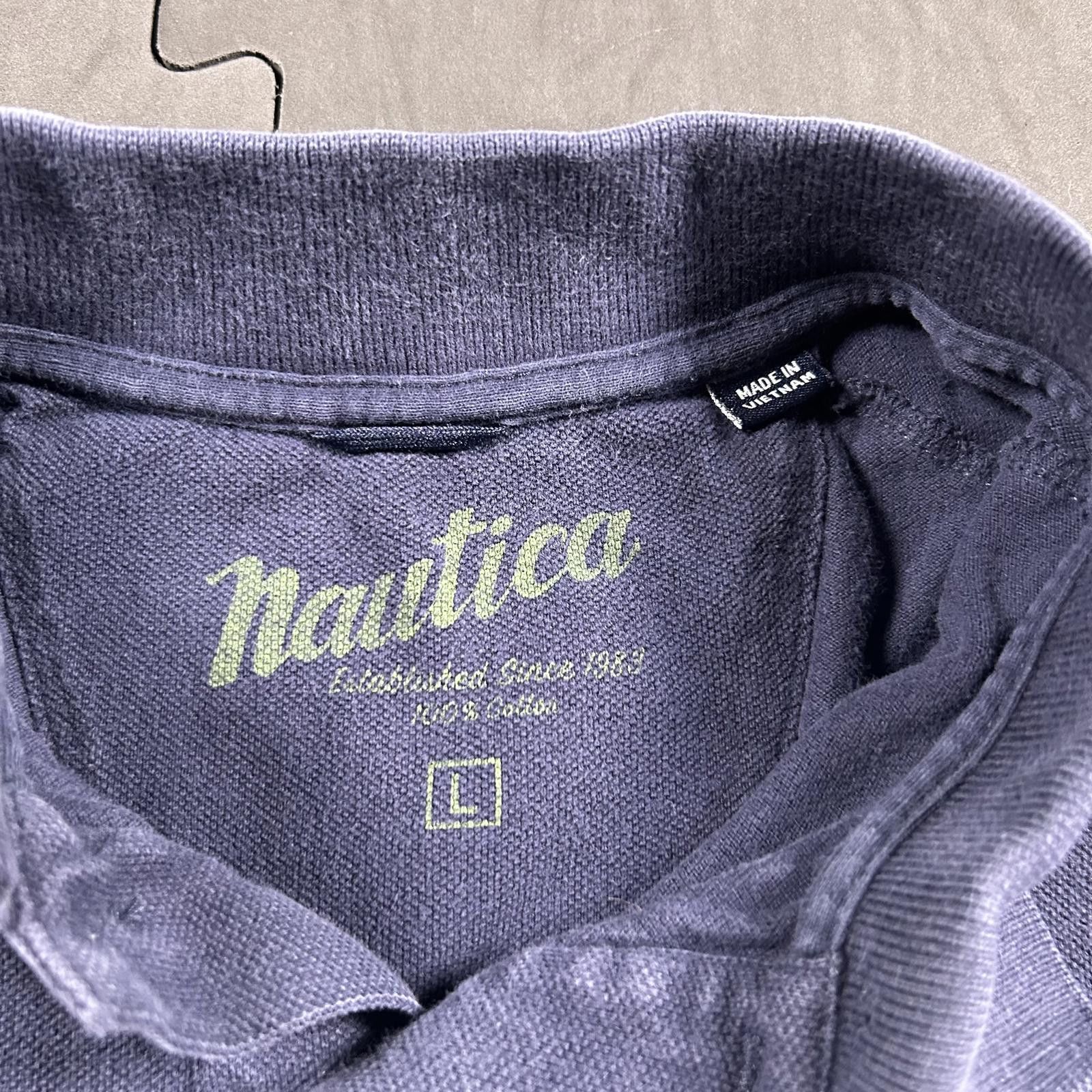 Nautica Vintage y2k Men's Nautica Polo Shirt size L Size US L / EU 52-54 / 3 - 4 Thumbnail