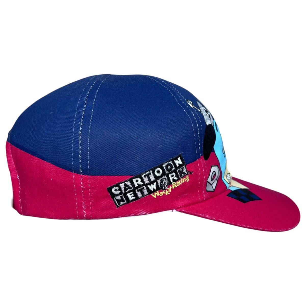 Cartoon Network 90s Huckleberry Hound Cartoon Network Wacky Racing Snapback Size ONE SIZE - 2 Thumbnail