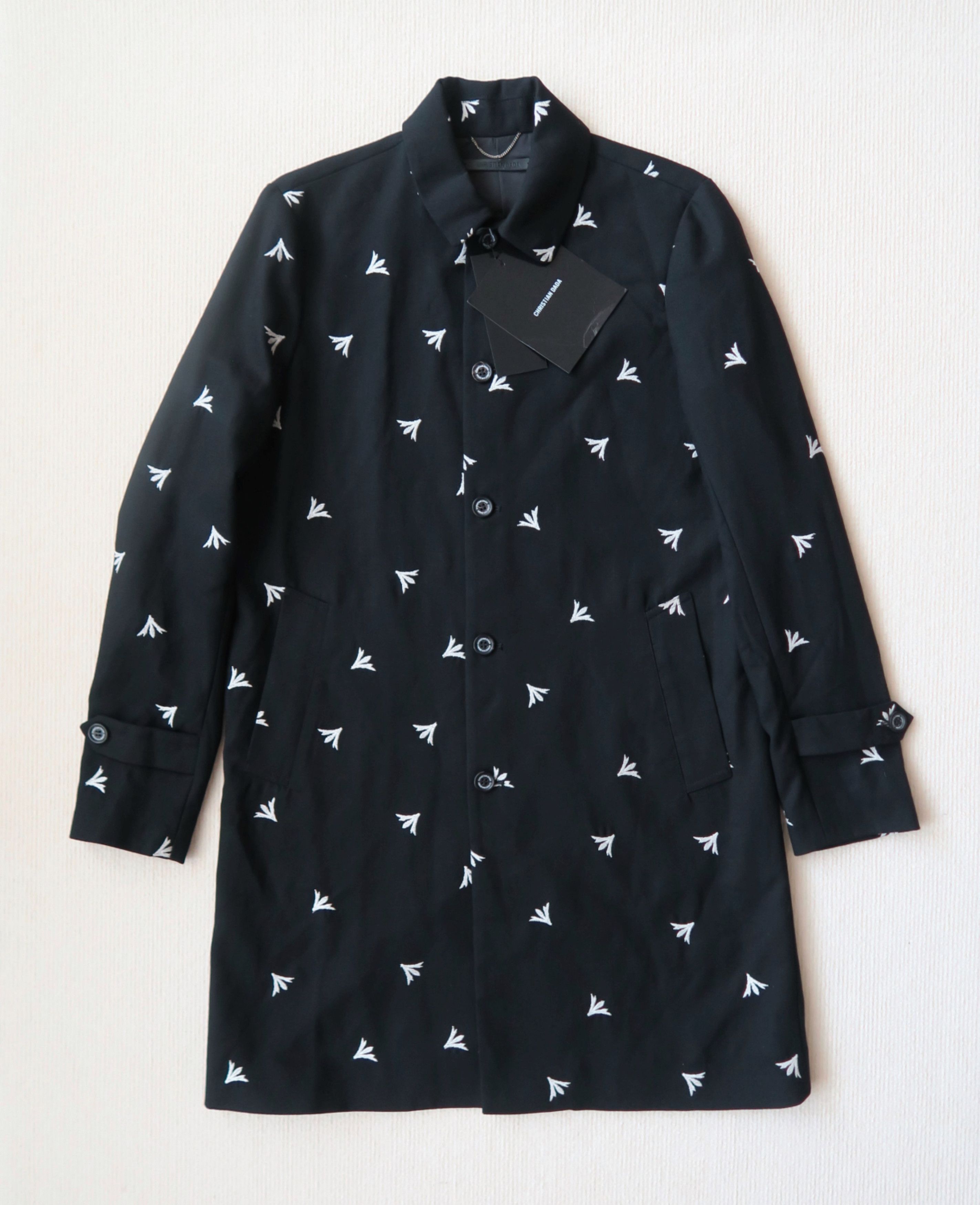 Christian Dada Christian Dada Japan Dandelion Embroidered Trench Coat Size US M / EU 48-50 / 2 - 1 Thumbnail
