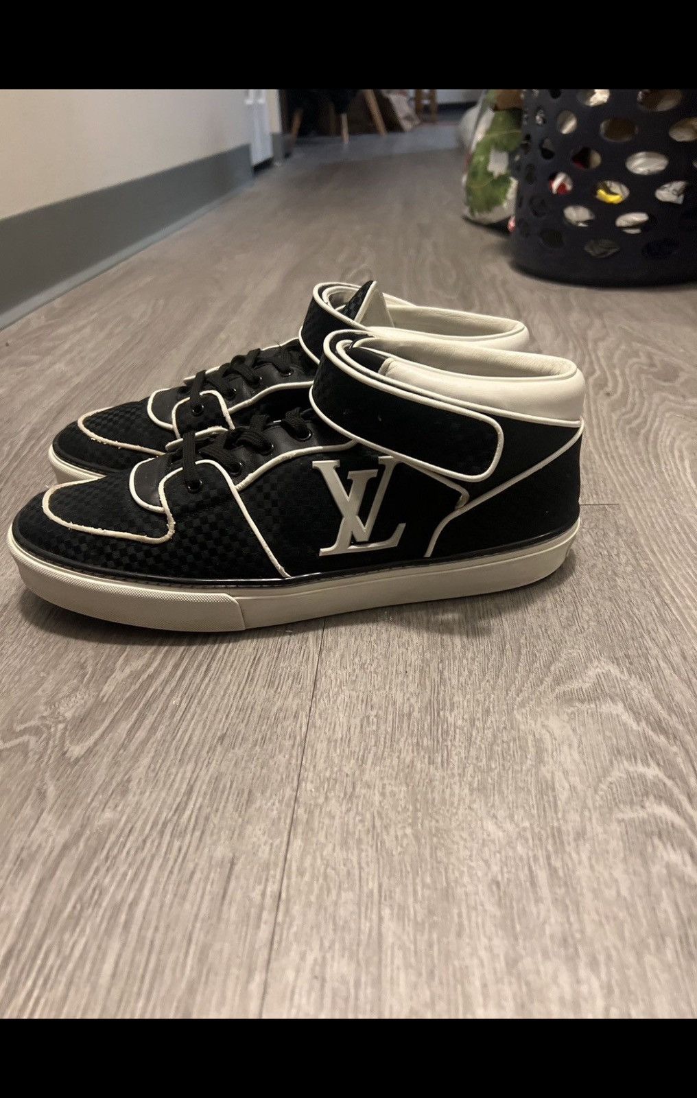 Louis Vuitton Black Damier Alcapulco Sneakers