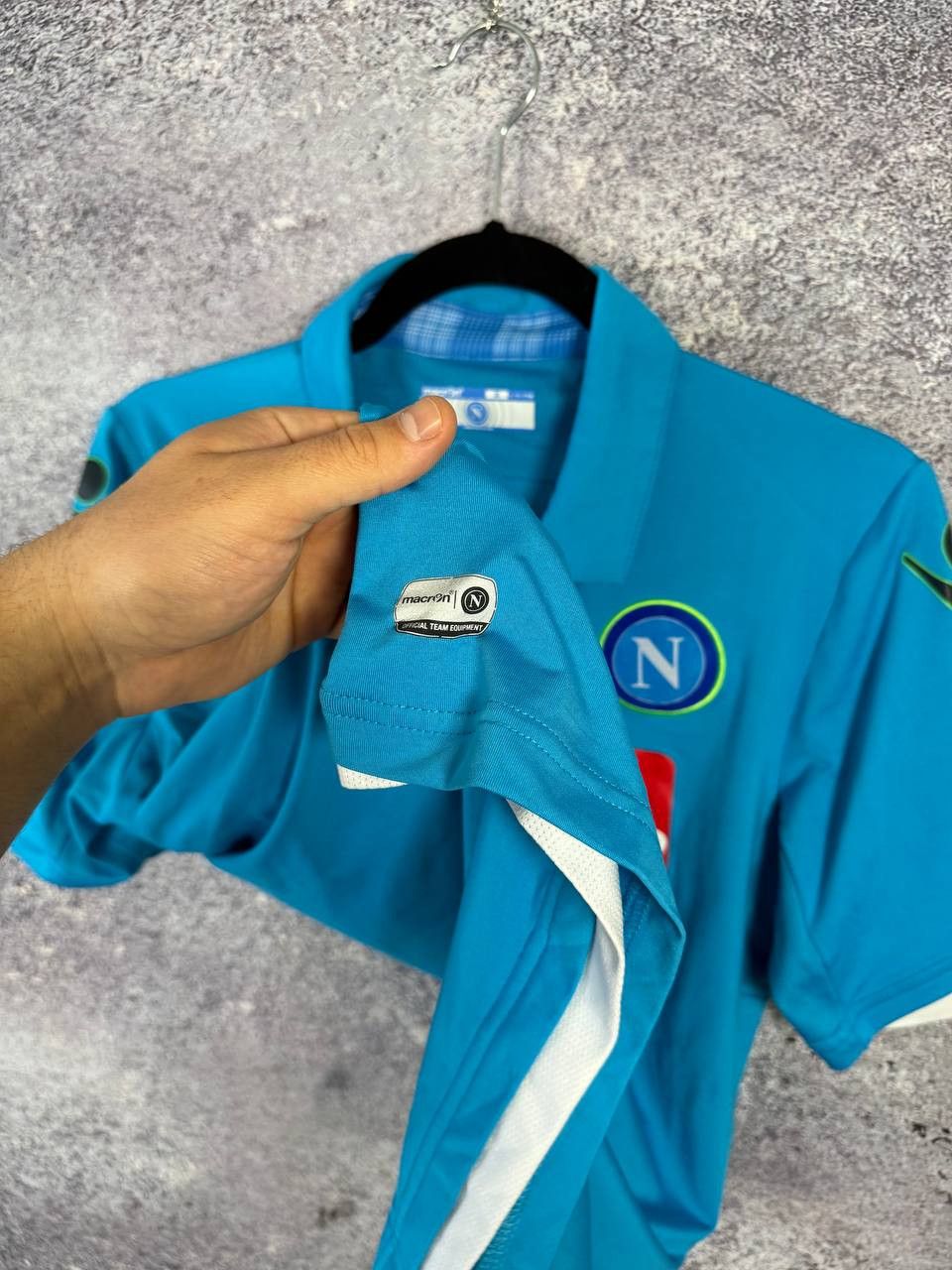 Macron × Vintage Vintage SSC Napoli 2014/15 Macron Soccer Jersey Size US M / EU 48-50 / 2 - 10 Thumbnail
