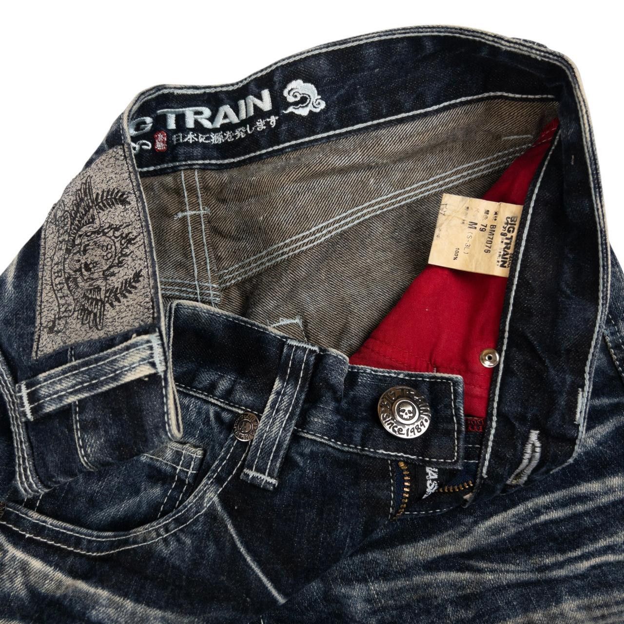 Other Big Train Skull Crossbones Japanese Denim Jeans Size W30 Size US 30 / EU 46 - 5 Thumbnail