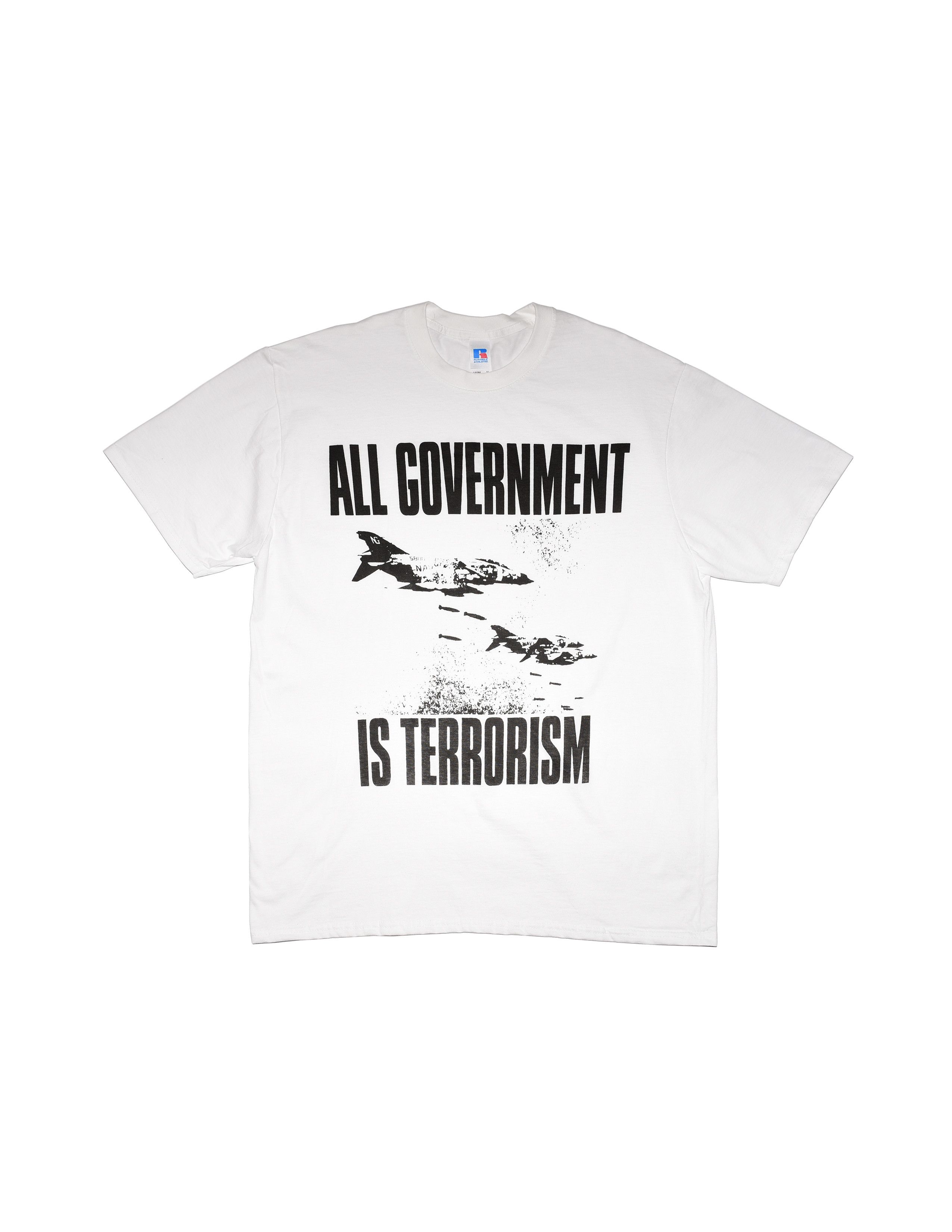 Punk and Yo Maggot Death 'GOV TERROR' Tee Size US XL / EU 56 / 4 - 1 Thumbnail