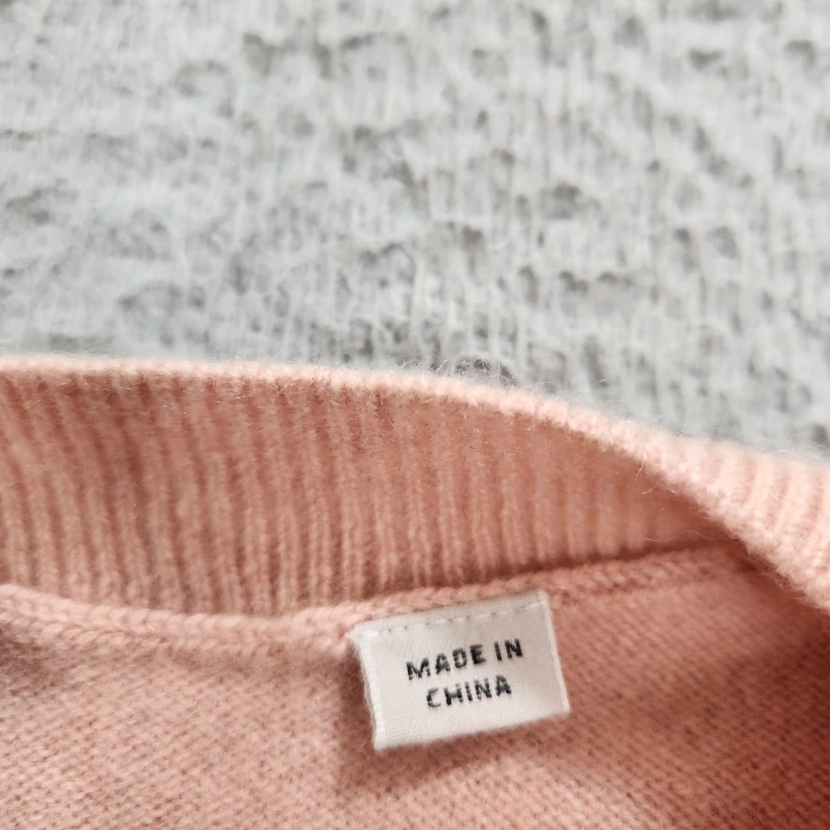 AllSaints Sweater Womens Medium Pink Tara Jumper Cashmere Wool Blend Pullover Knit