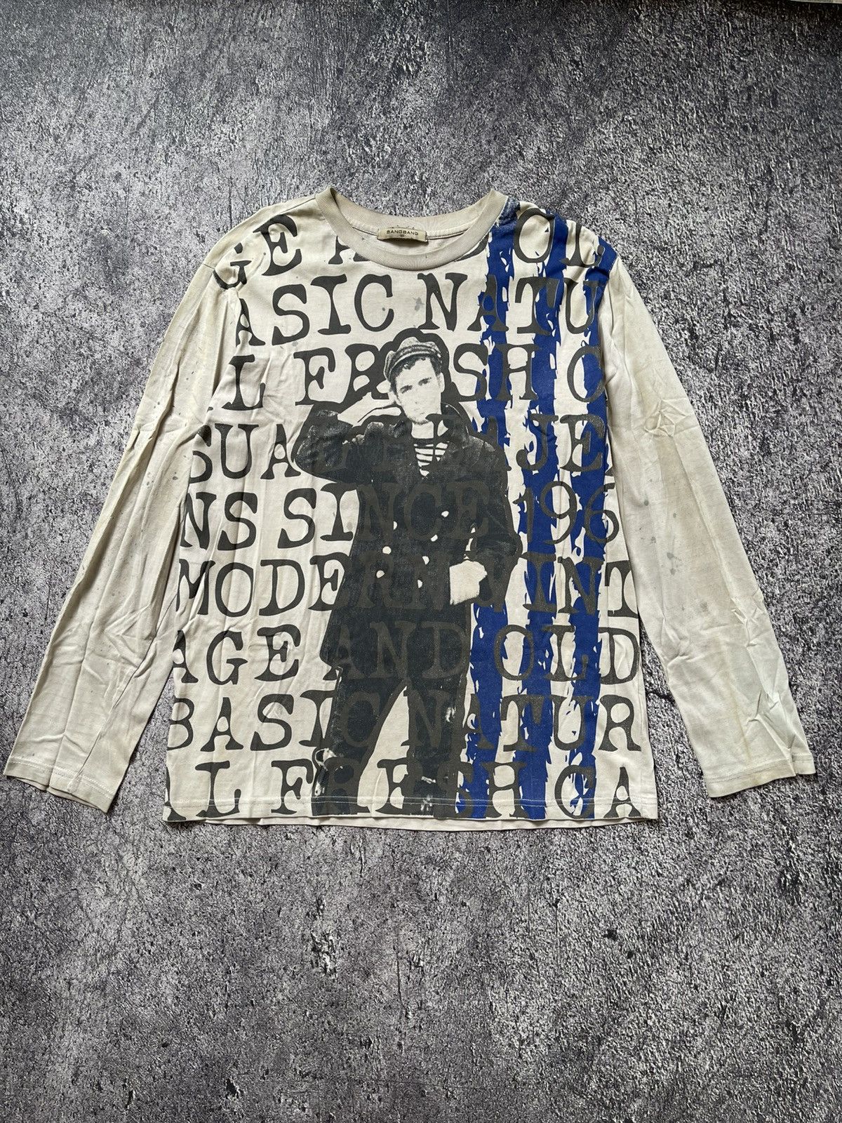 Japanese Brand Y2K Bang Bang ifsixwasnine longsleeve Size US L / EU 52-54 / 3 - 1 Thumbnail