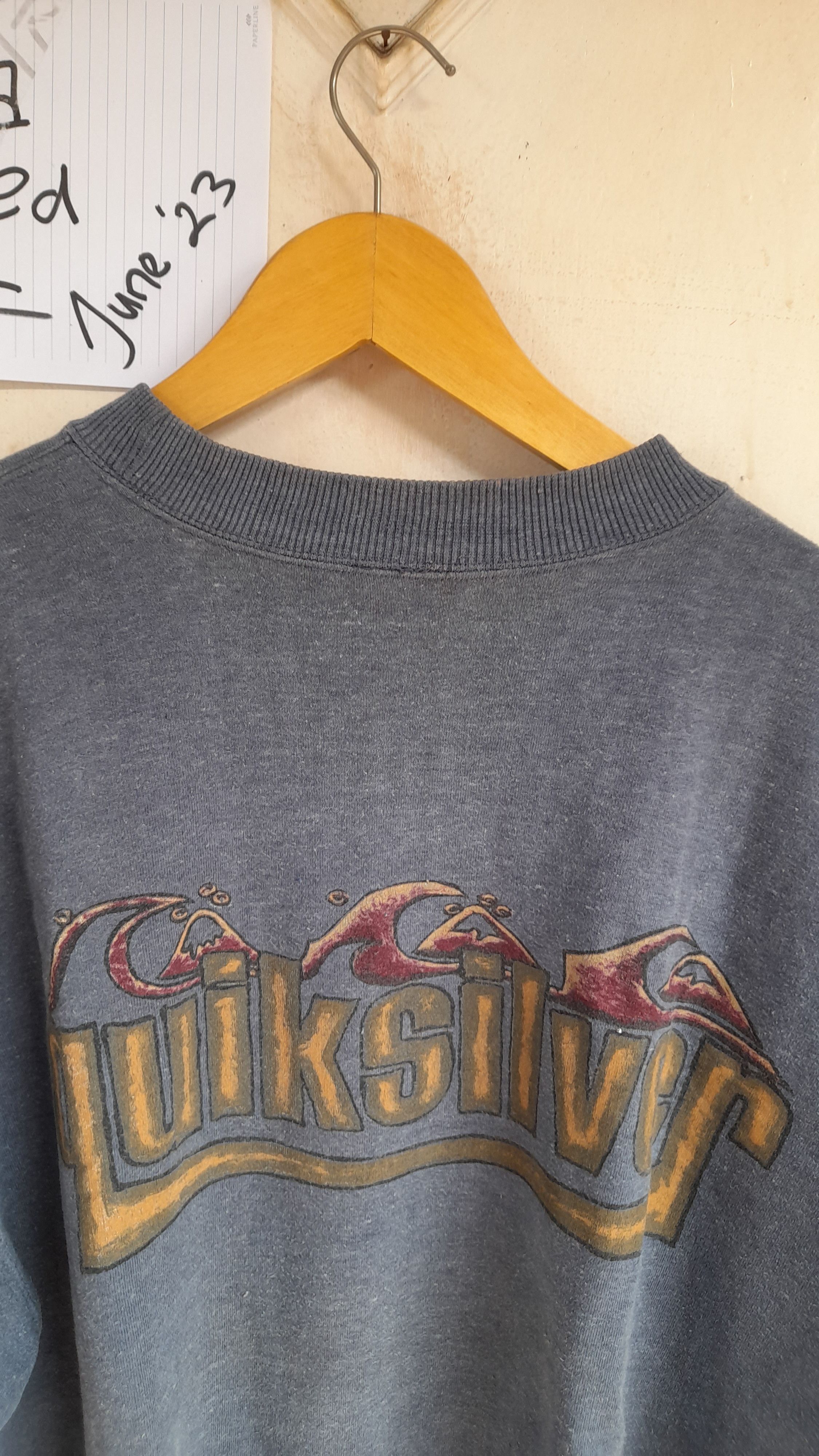 Quiksilver 90’s Vintage Quiksilver Sweatshirt Size US L / EU 52-54 / 3 - 7 Thumbnail