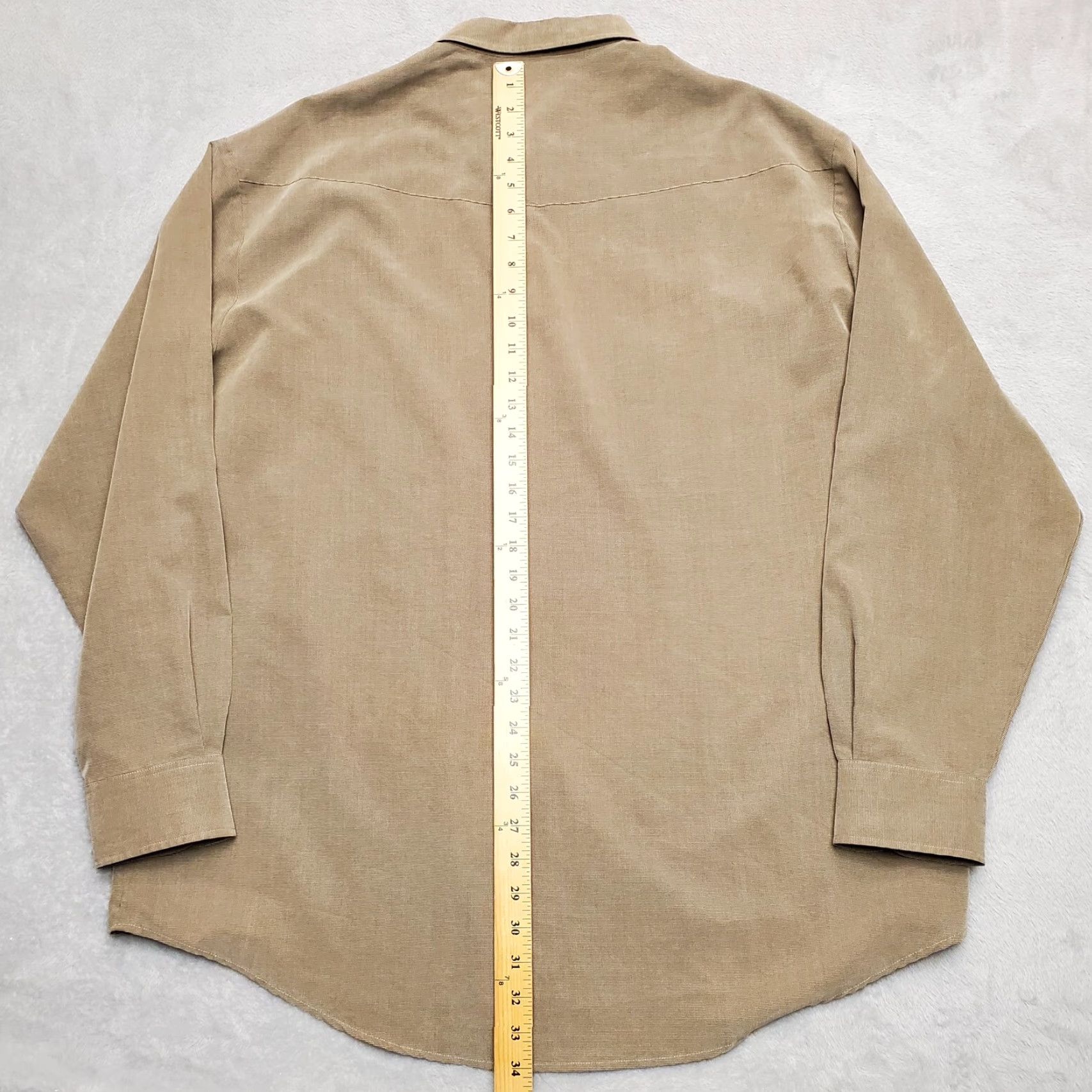 Vintage VINTAGE Panhandle Slim Shirt Mens XL Brown Button Long Sleeve Western Sundown Size US XL / EU 56 / 4 - 6 Thumbnail