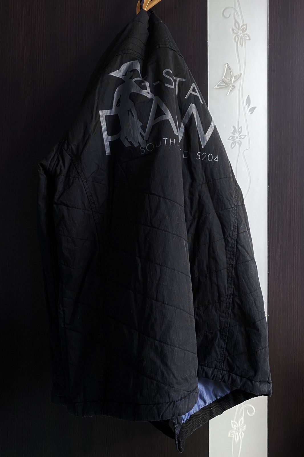 G-Star G-Star Raw Denim Big Print Multipocket Black Hooded Jacket Size US XL / EU 56 / 4 - 6 Thumbnail
