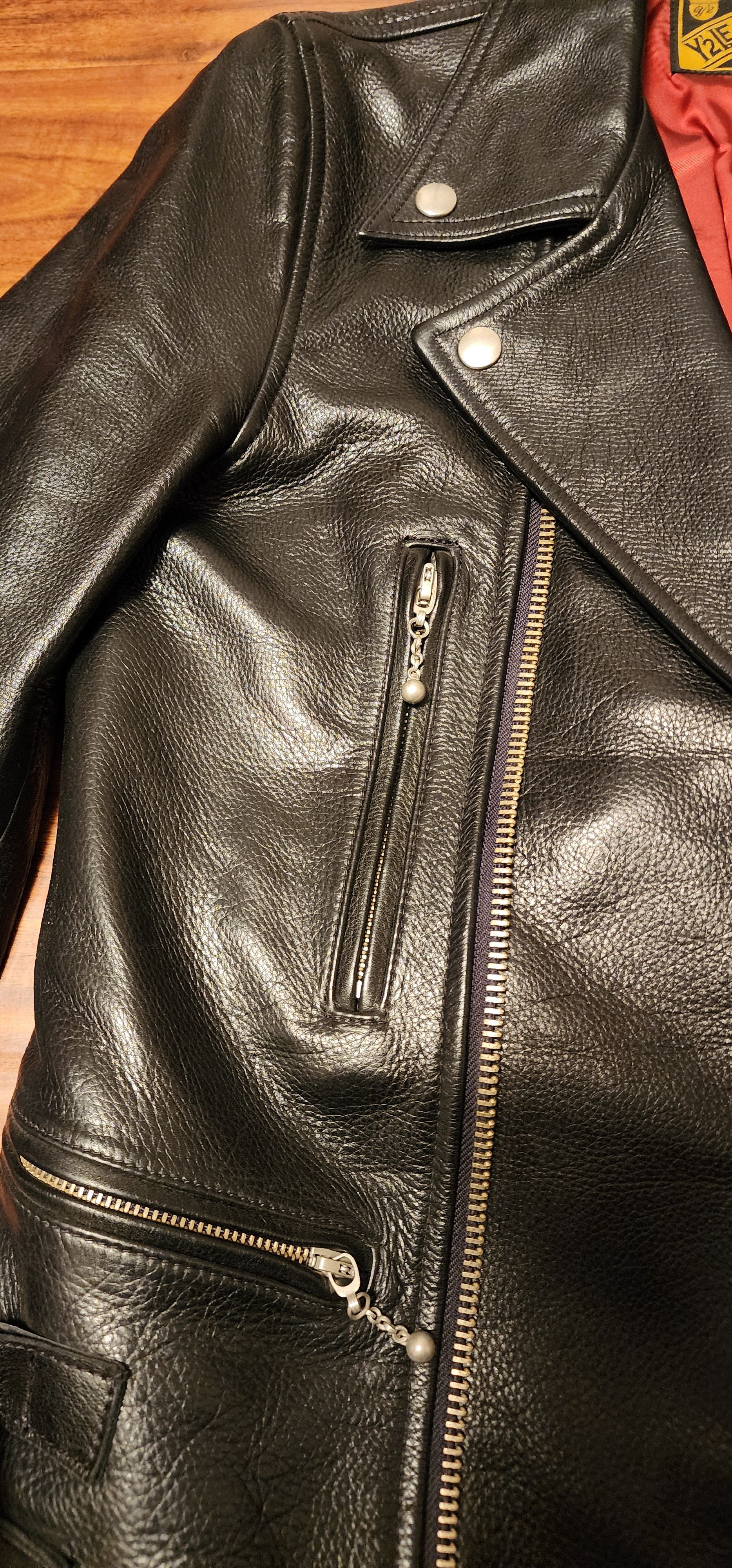 Y'2 Leather Y'2 Leather Moto Double Riders Jacket Size US XXS / EU 40 - 3 Thumbnail