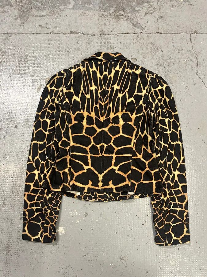 Roberto Cavalli FW2000 Roberto Cavalli Vulcano Seisma Black Blazer Jacket Size S / US 4 / IT 40 - 7 Thumbnail