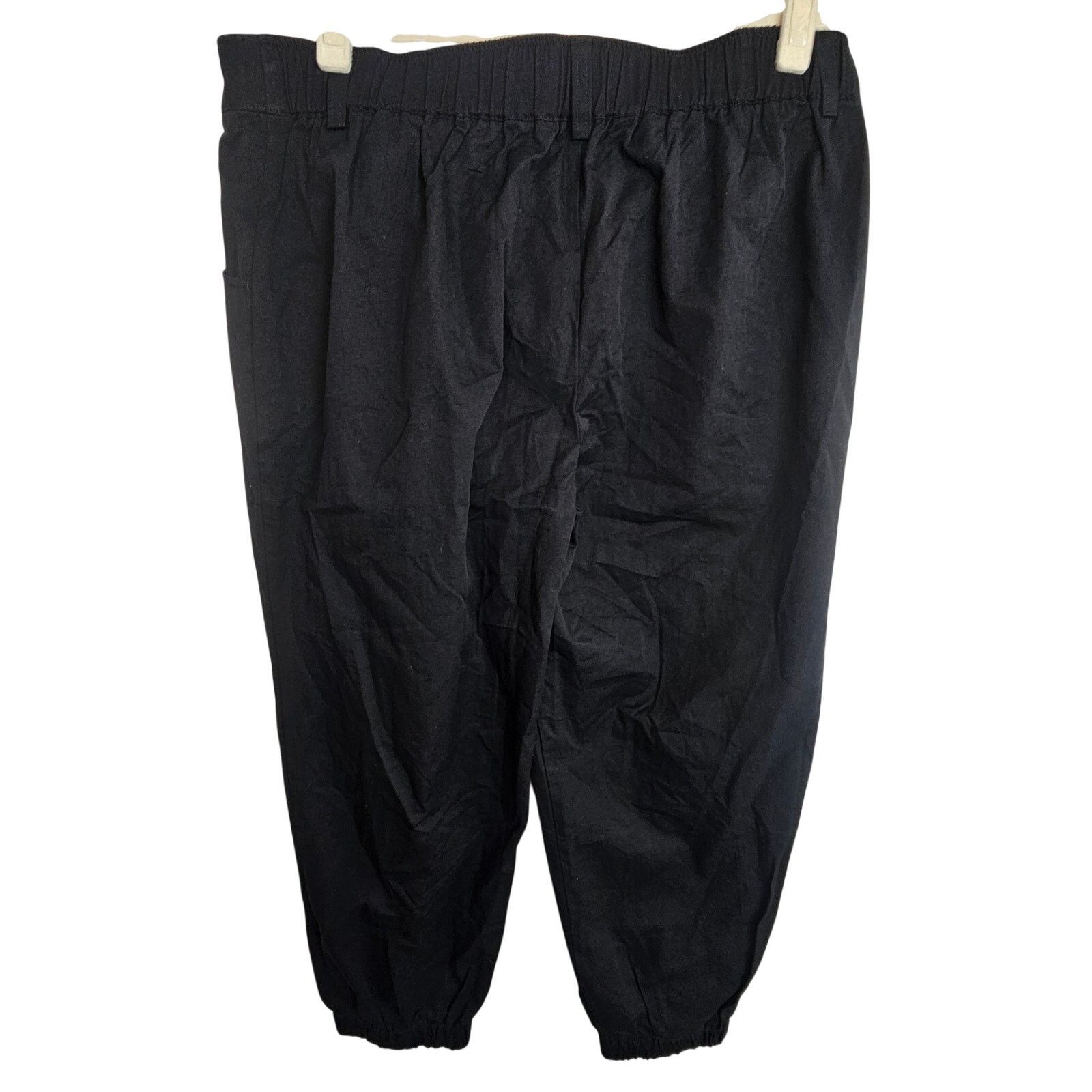 Halfman Holara Womens High Rise Pleated Jogger Pants XL Crop Trouser Size 34" / US 12 / IT 48 - 7 Thumbnail