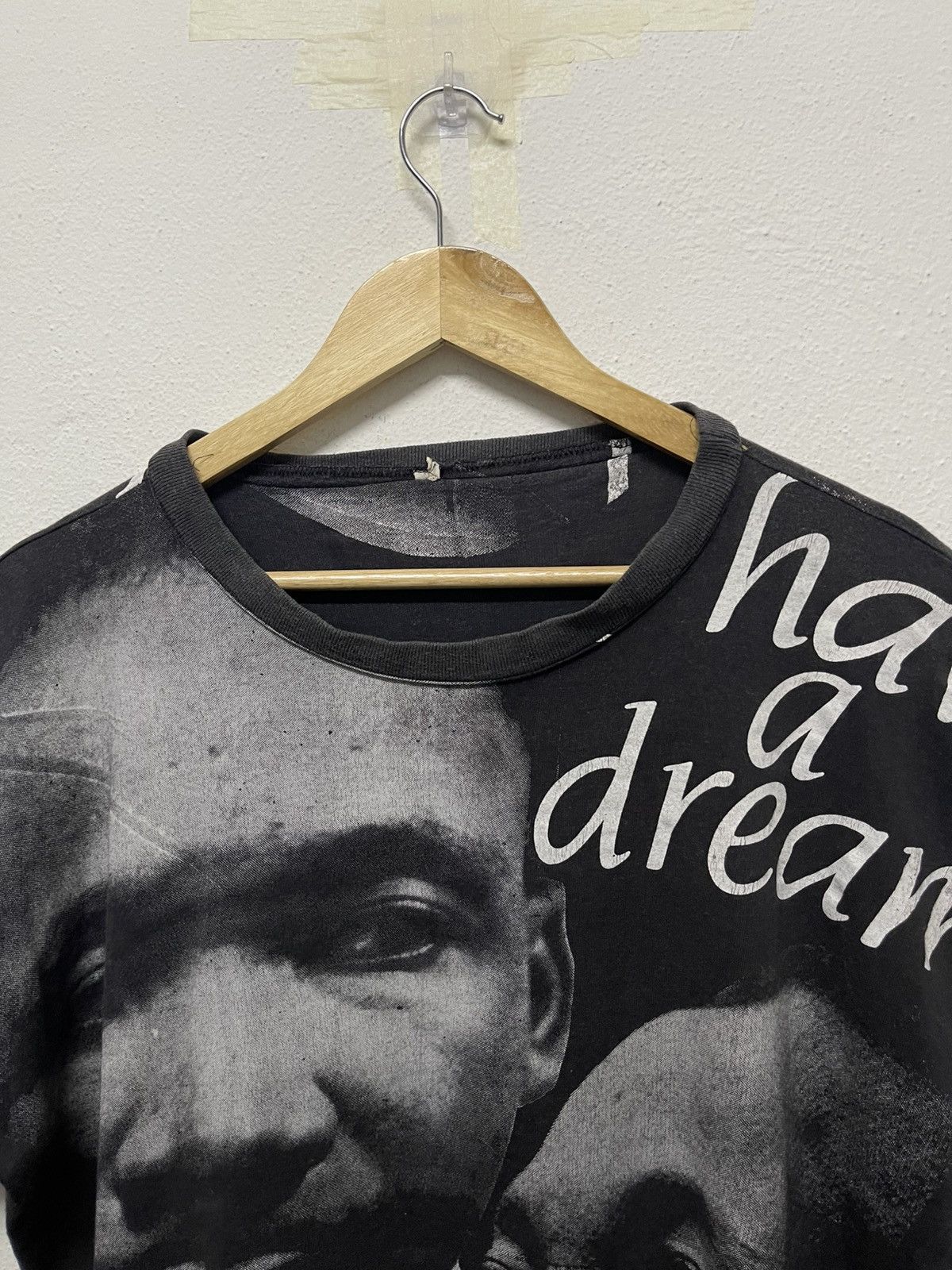 Rap Tees 90s MARTIN LUTHER KING “I HAVE A DREAM” AOP TSHIRT Size US XL / EU 56 / 4 - 6 Thumbnail