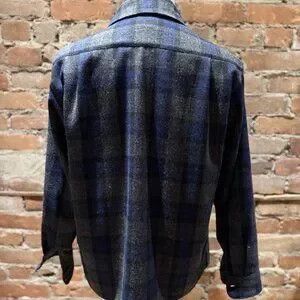 Kapital Kapital Navy Wool Plaid Western Shirt Size US S / EU 44-46 / 1 - 3 Thumbnail