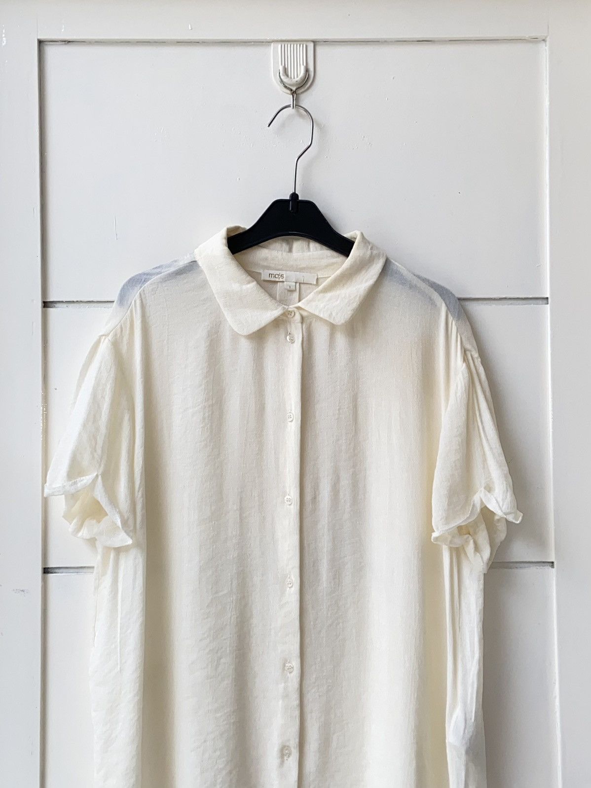 Designer × Japanese Brand MAJE White Shirt Size US M / EU 48-50 / 2 - 12 Thumbnail
