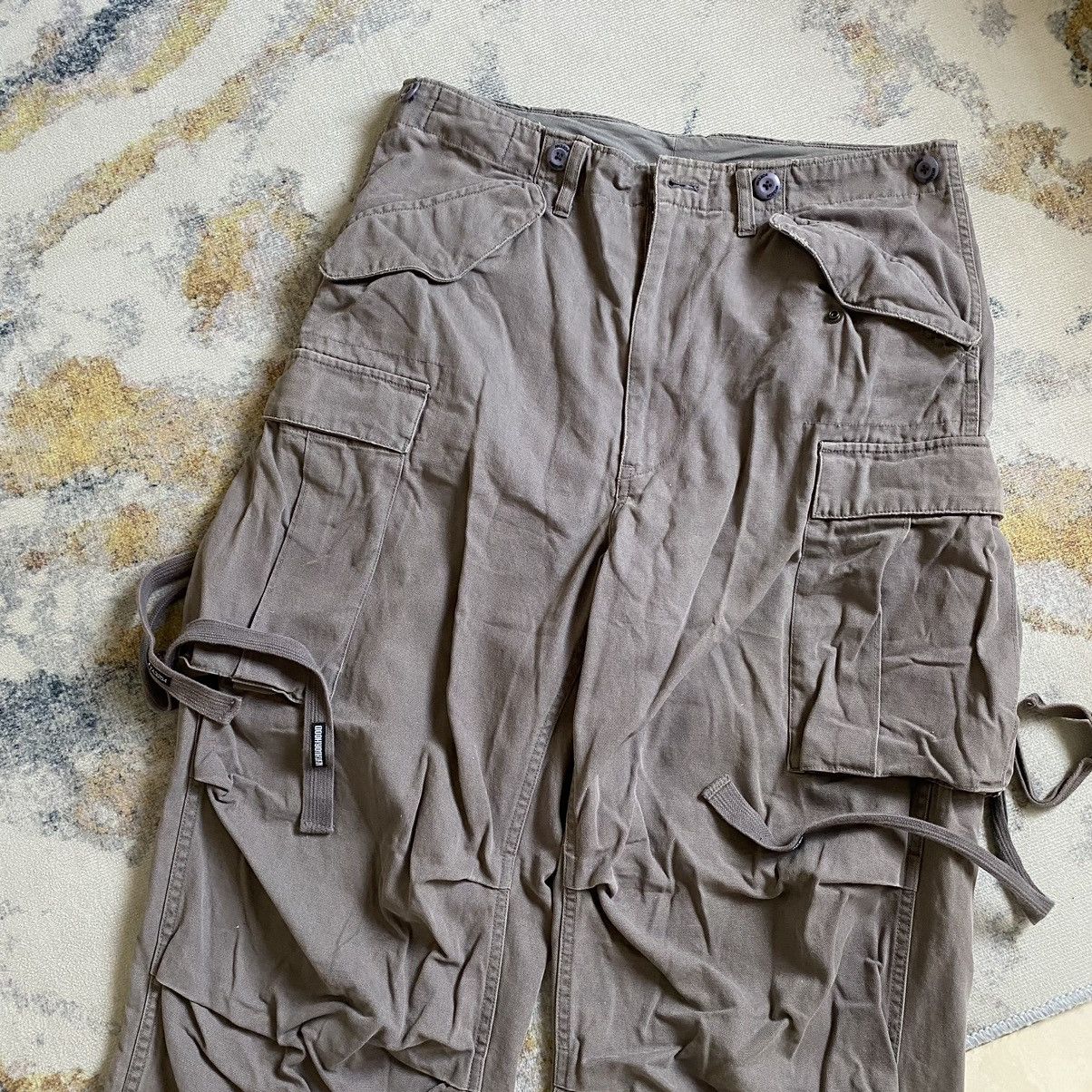 Neighborhood Neighborhood tactical bondage cargo wide baggy pants Size US 34 / EU 50 - 4 Thumbnail