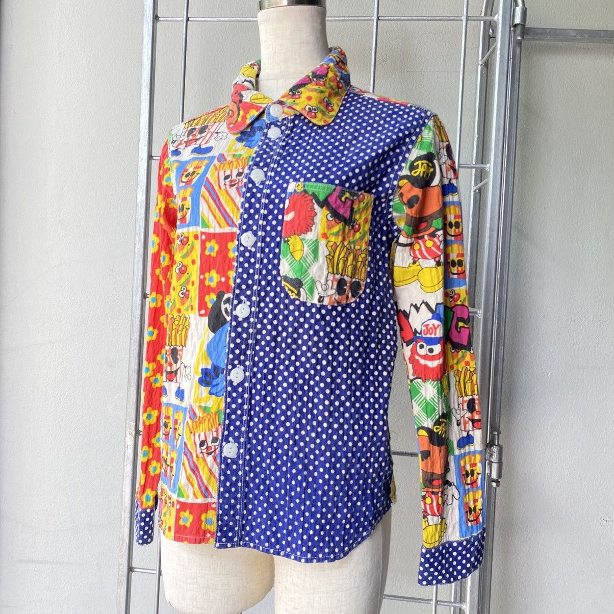 Japanese Brand Jam Colorful Cartoon Shirt Size M / US 6-8 / IT 42-44 - 16 Thumbnail