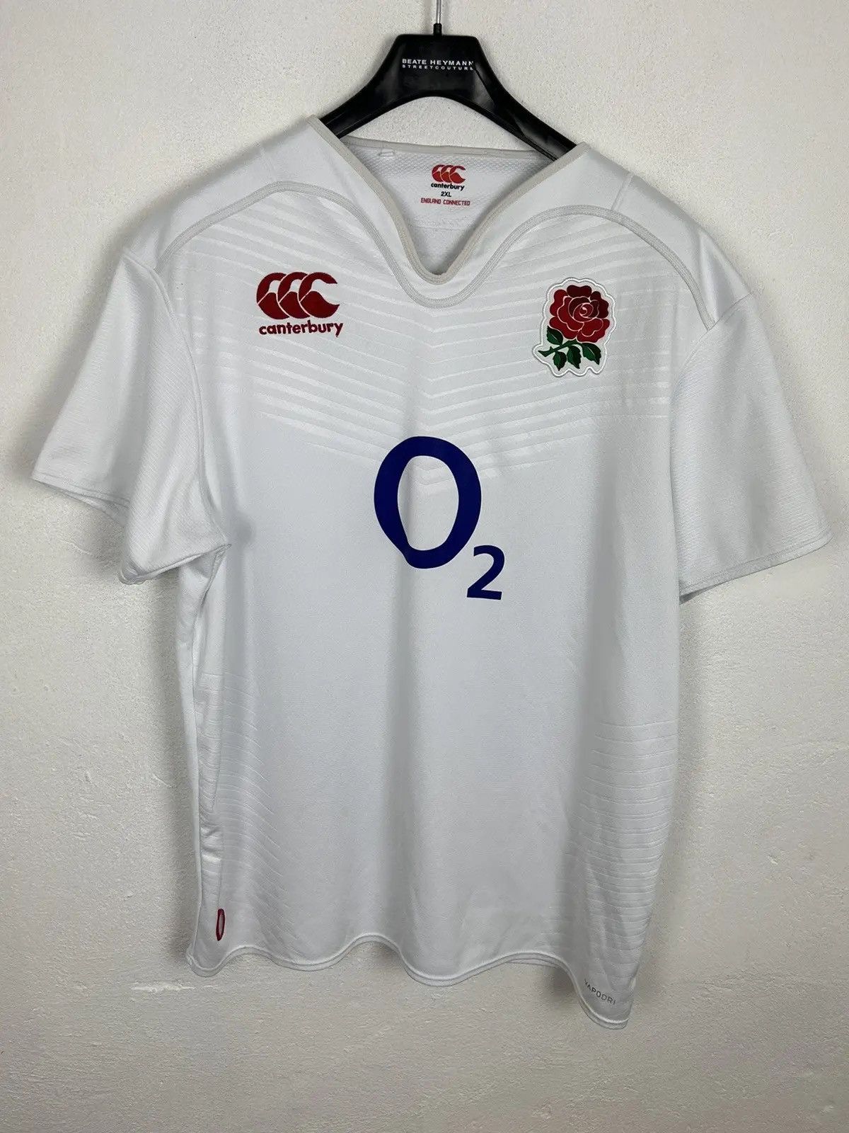 Canterbury of New Zealand Canterbury Of New Zealand England Rugby O2 Sportswear Jersey Size US XXL / EU 58 / 5 - 1 Thumbnail