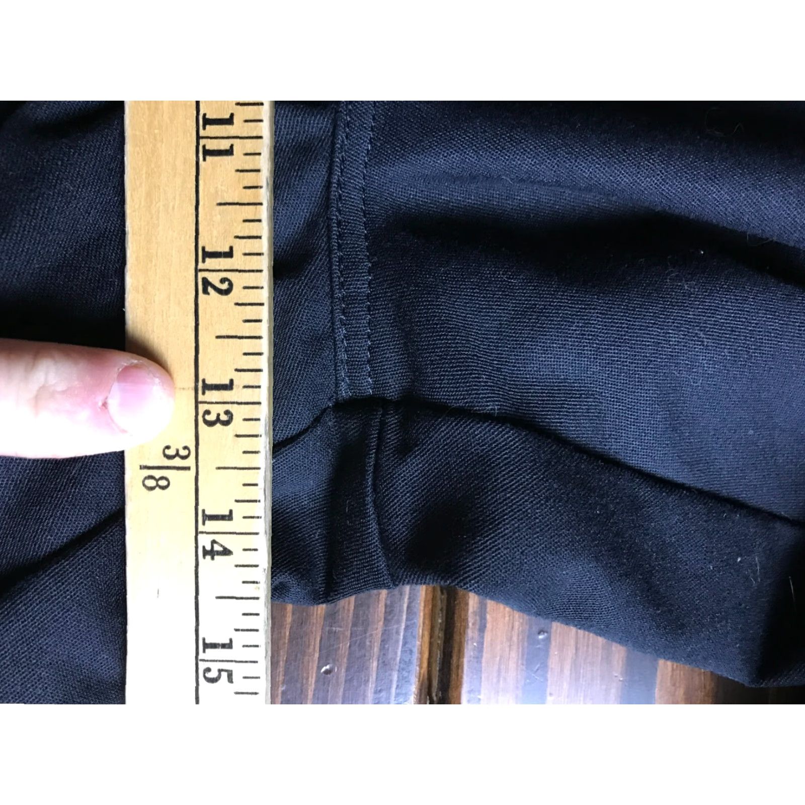 Dickies Dickies Pants, Men's Size 42x30, Black, Work Pants, Straight Leg, Dress Pants, Regular Fit, Flat Front, Polyester, 30 Inseam, 42, Mens Size US 42 / EU 58 - 5 Thumbnail