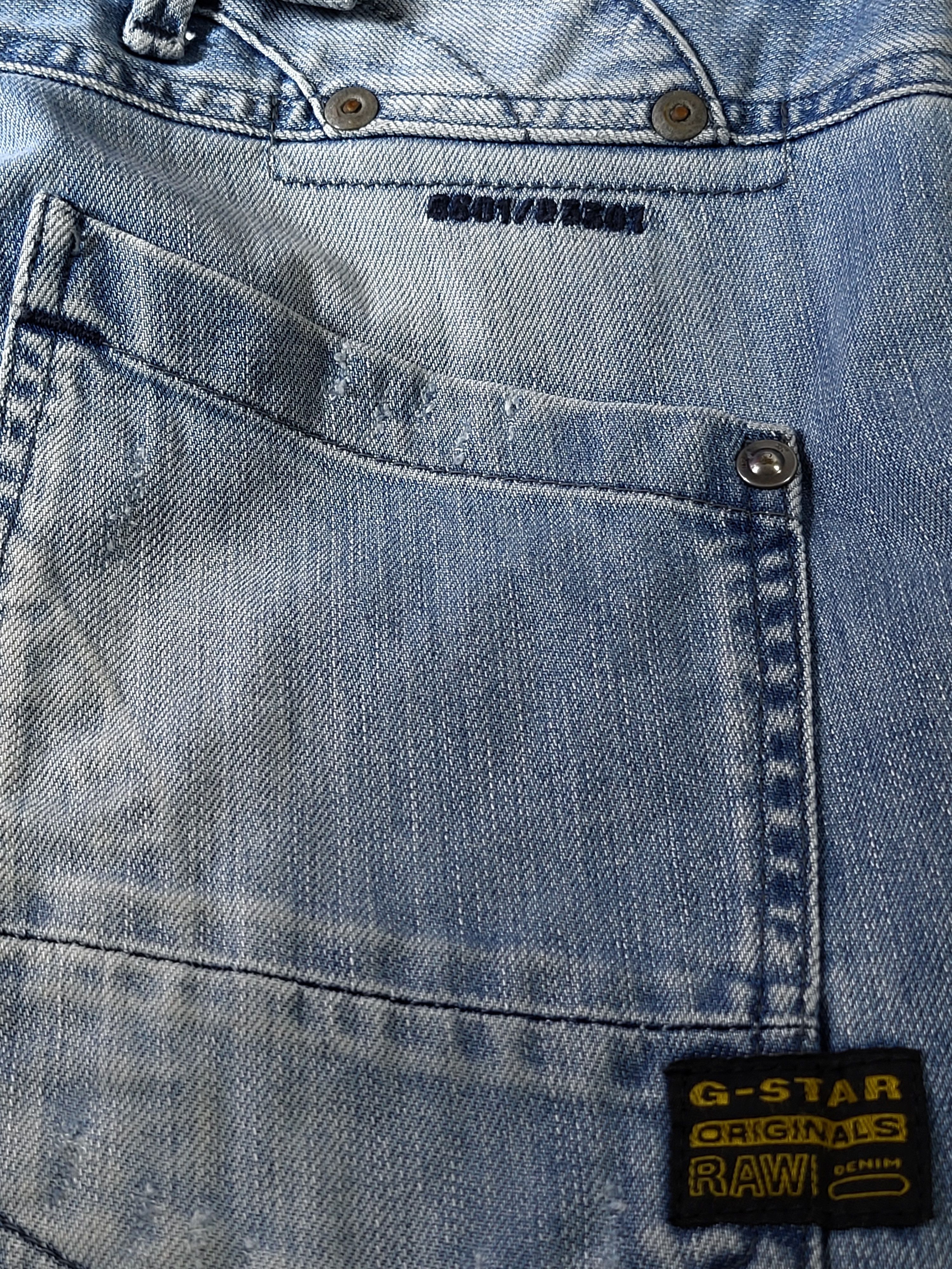 G-Star G-Star Raw Denim Jeans distressed.Y2K style. Size US 29 - 6 Thumbnail