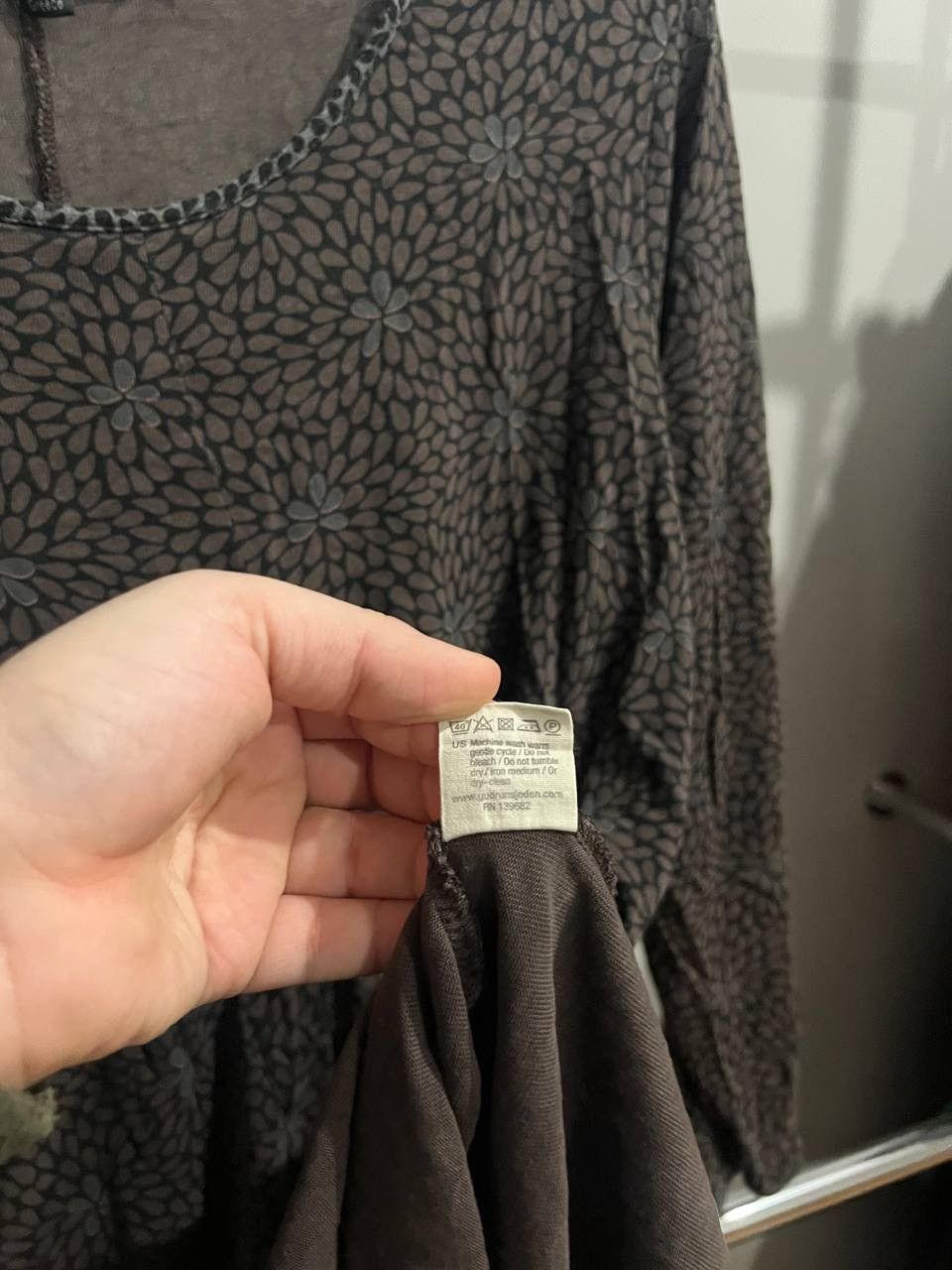 Gudrun Sjoden GUDRUN SJODEN ORGANIC MICROMODALL PLEAT TUNIC DRESS SIZE L Size L / US 10 / IT 46 - 6 Thumbnail