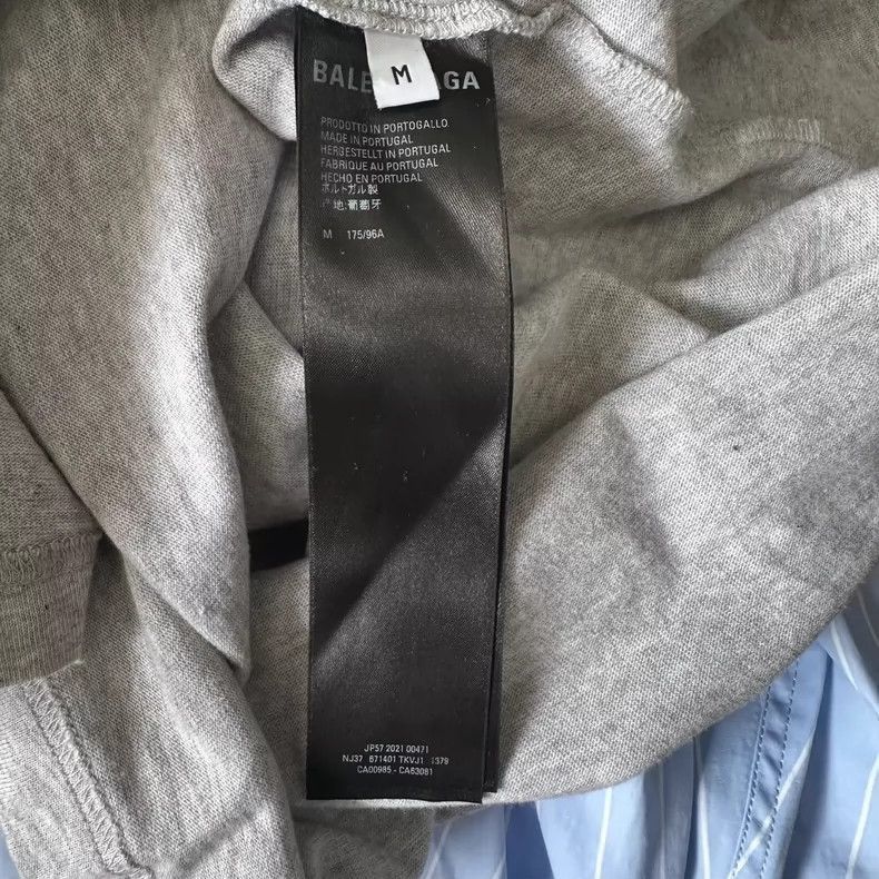 Balenciaga Balenciaga Balenciaga Logo Long Sleeve T-Shirt-2506 Size US M / EU 48-50 / 2 - 7 Thumbnail