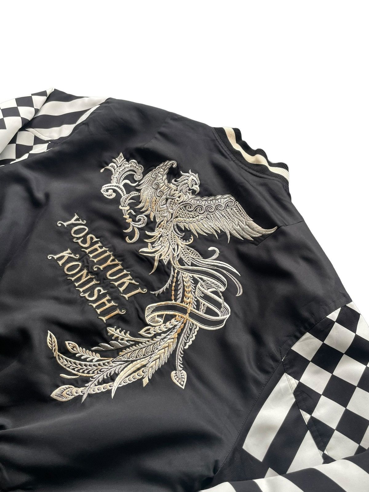 Japanese Brand Yoshiyuki Konishi Sukajan Pheonix Jacket Size US L / EU 52-54 / 3 - 3 Thumbnail