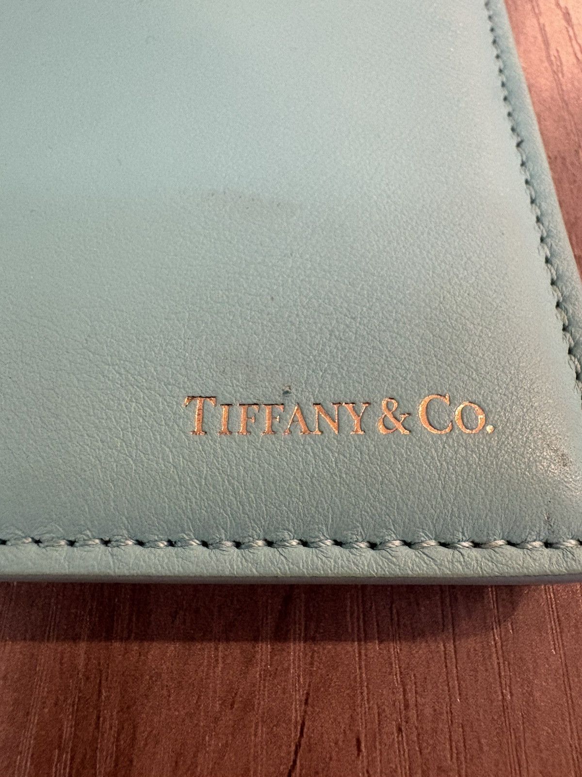 Tiffany & Co. Tiffany & Co. Leather Passport Cover - Tiffany Blue Size ONE SIZE - 5 Thumbnail