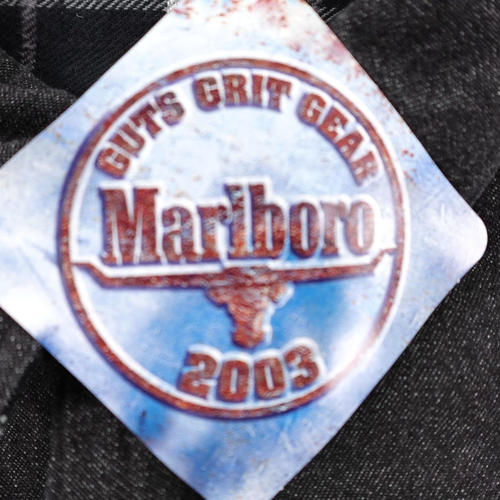 Marlboro Vintage Marlboro Jacket Mens XL Denim Flannel Reversible Shacket Deadstock Y2K Size US XL / EU 56 / 4 - 4 Thumbnail
