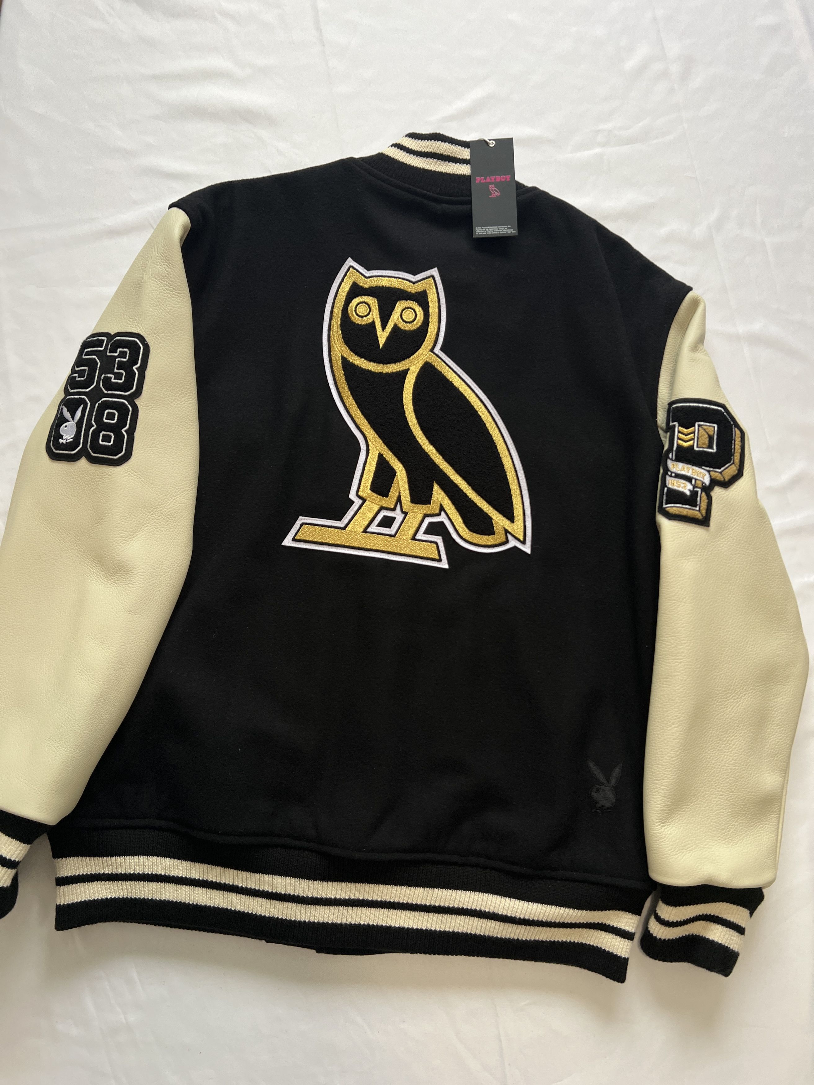 Drake OVO x Playboy Varsity Jacket Size US XL / EU 56 / 4 - 11 Thumbnail