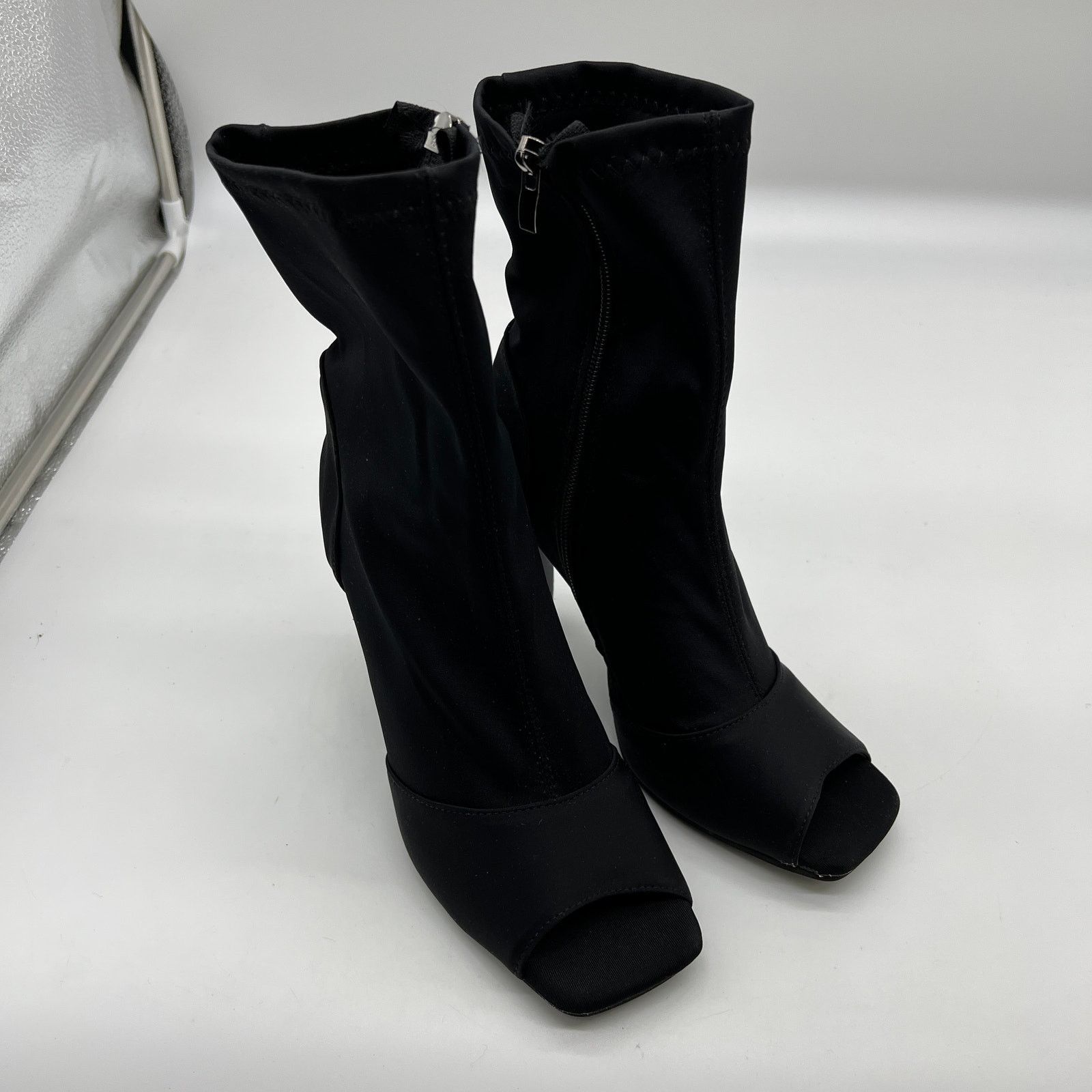 Other Women Ankle Boots Open Toe Fashion Platform High Heels Size US 8 / IT 38 - 2 Thumbnail