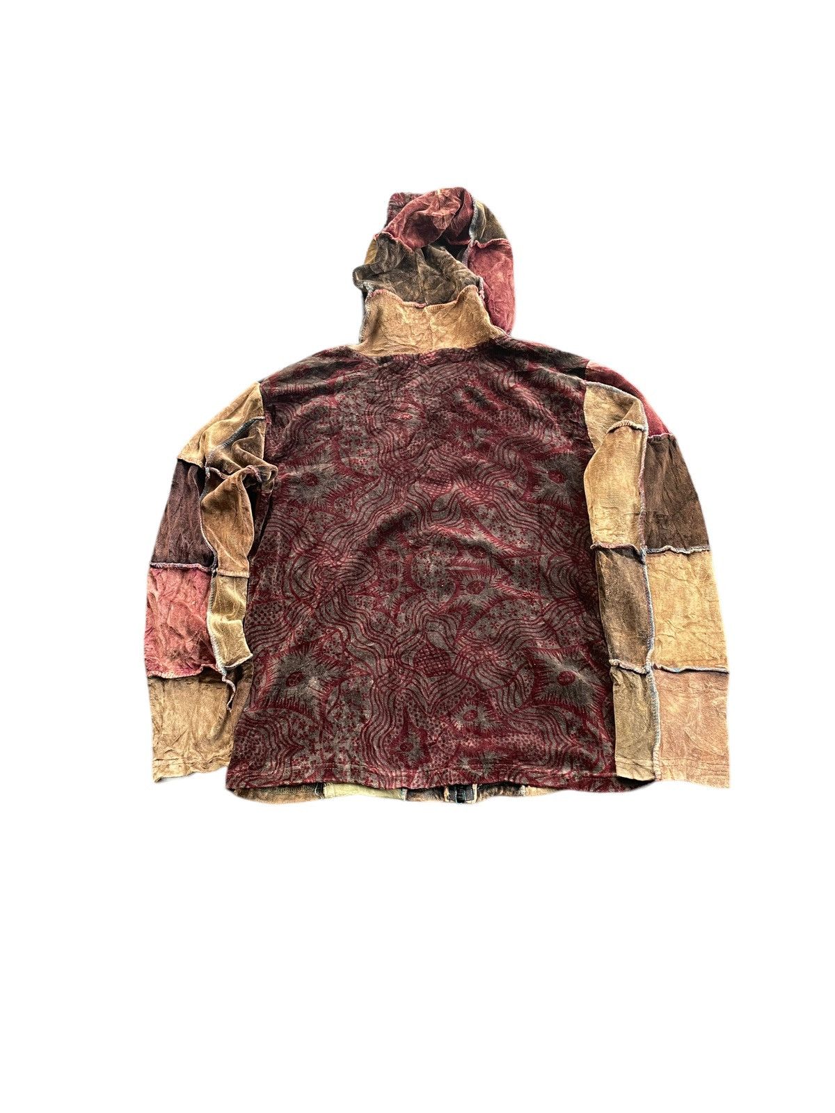 Handmade Vintage Nepal Custom Hand Made Hoodie Size M / US 6-8 / IT 42-44 - 6 Thumbnail