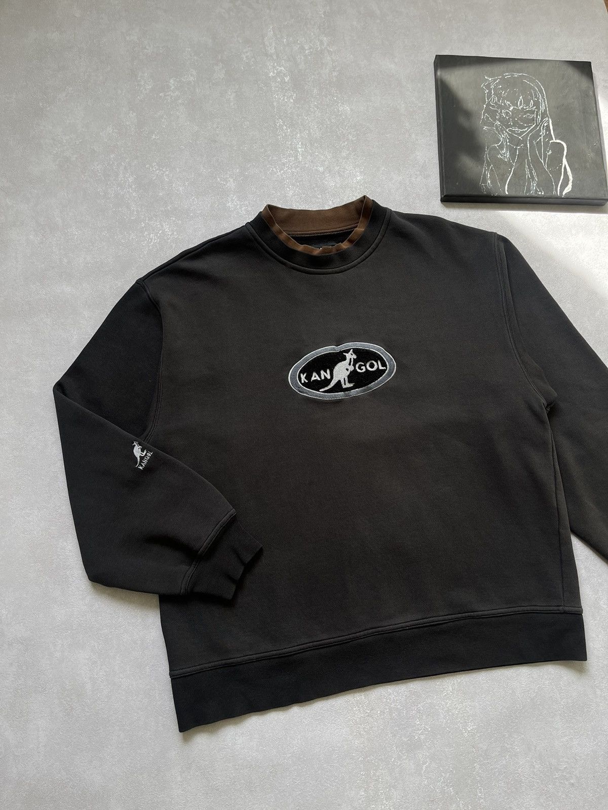 Kangol × Vintage Vintage Kangol Sweatshirt Big Logo Size US M / EU 48-50 / 2 - 3 Thumbnail