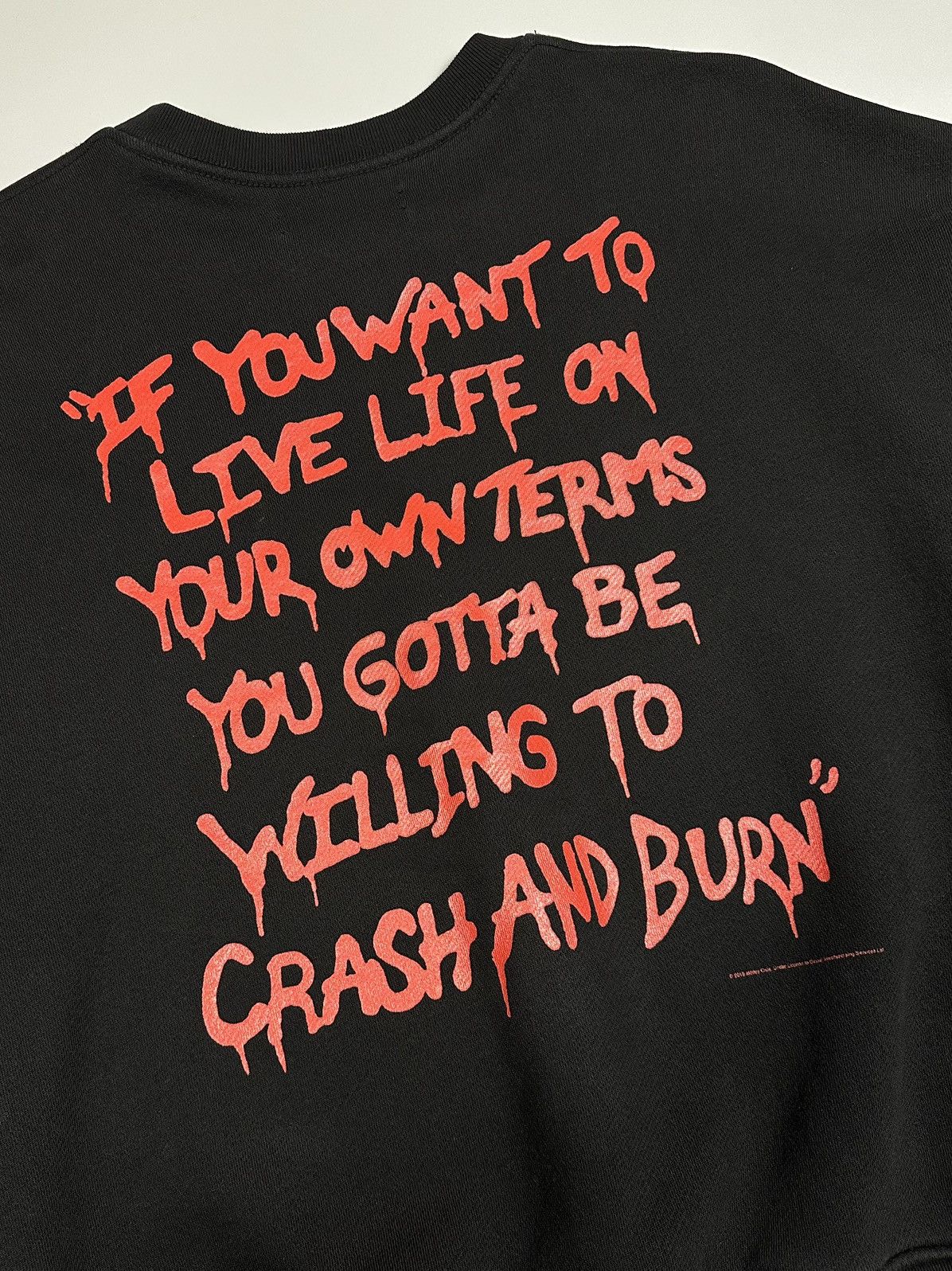 Amiri Amiri x Motley Crue Dr.Feelgood Oversized Crewneck Size US S / EU 44-46 / 1 - 5 Thumbnail