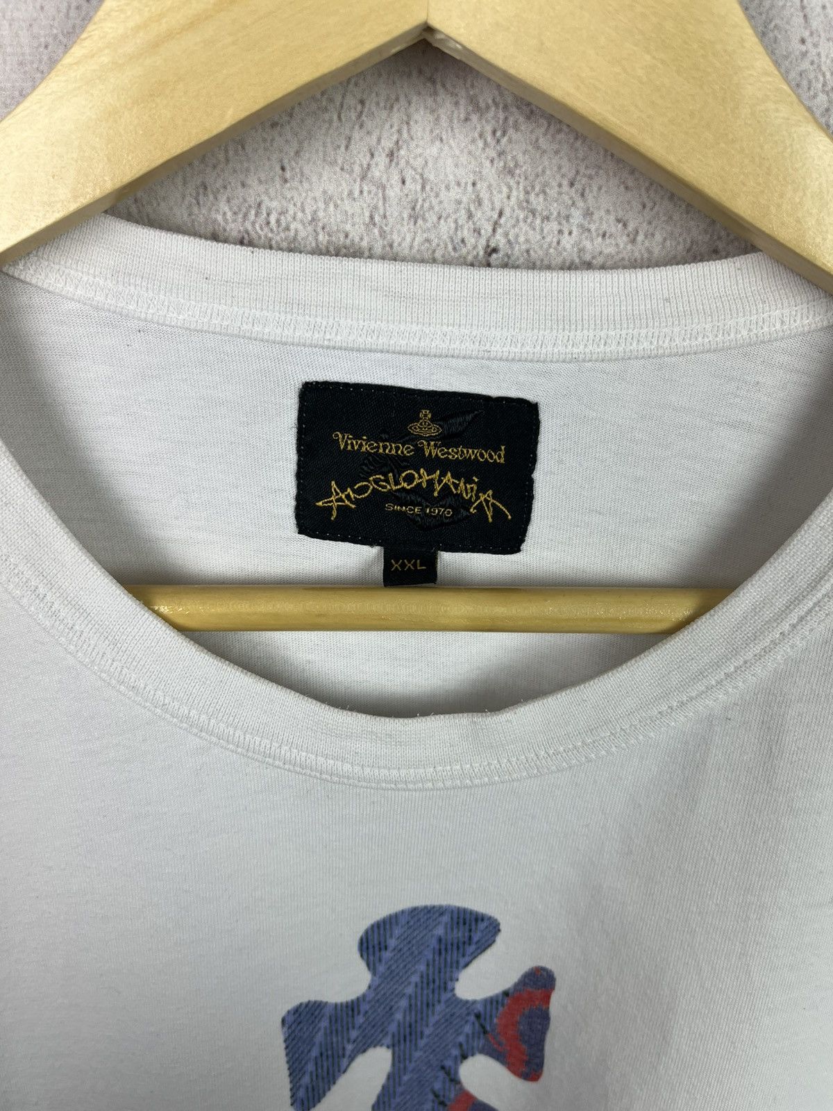 Vivienne Westwood Vivienne Westwood Anglomania Big Logo T-shirt Rare Hype Y2K Size US XL / EU 56 / 4 - 8 Thumbnail