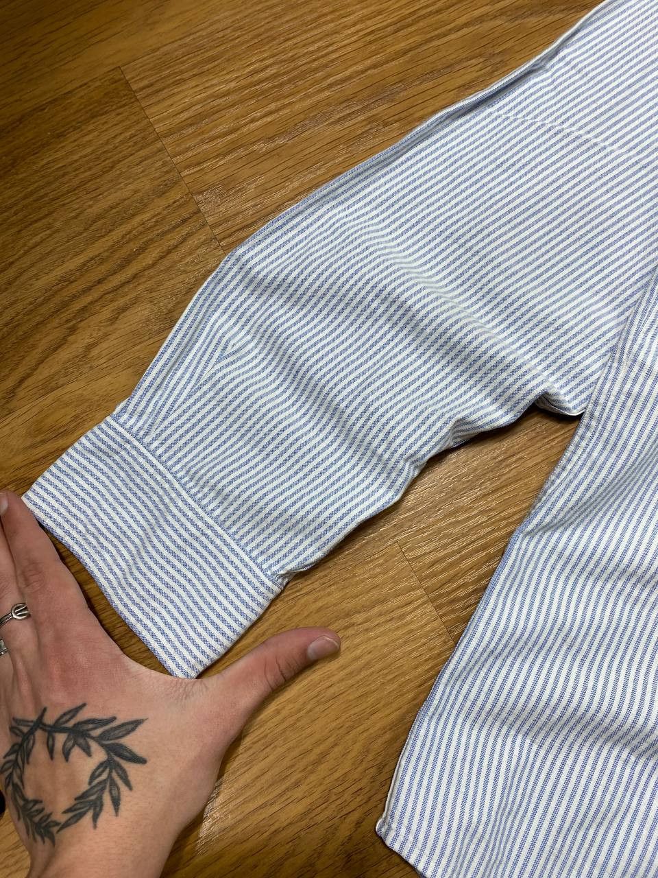Polo Ralph Lauren × Ralph Lauren × Vintage Polo Ralph Lauren Vintage Mens Long Sleeve Striped Shirt Size US M / EU 48-50 / 2 - 20 Thumbnail
