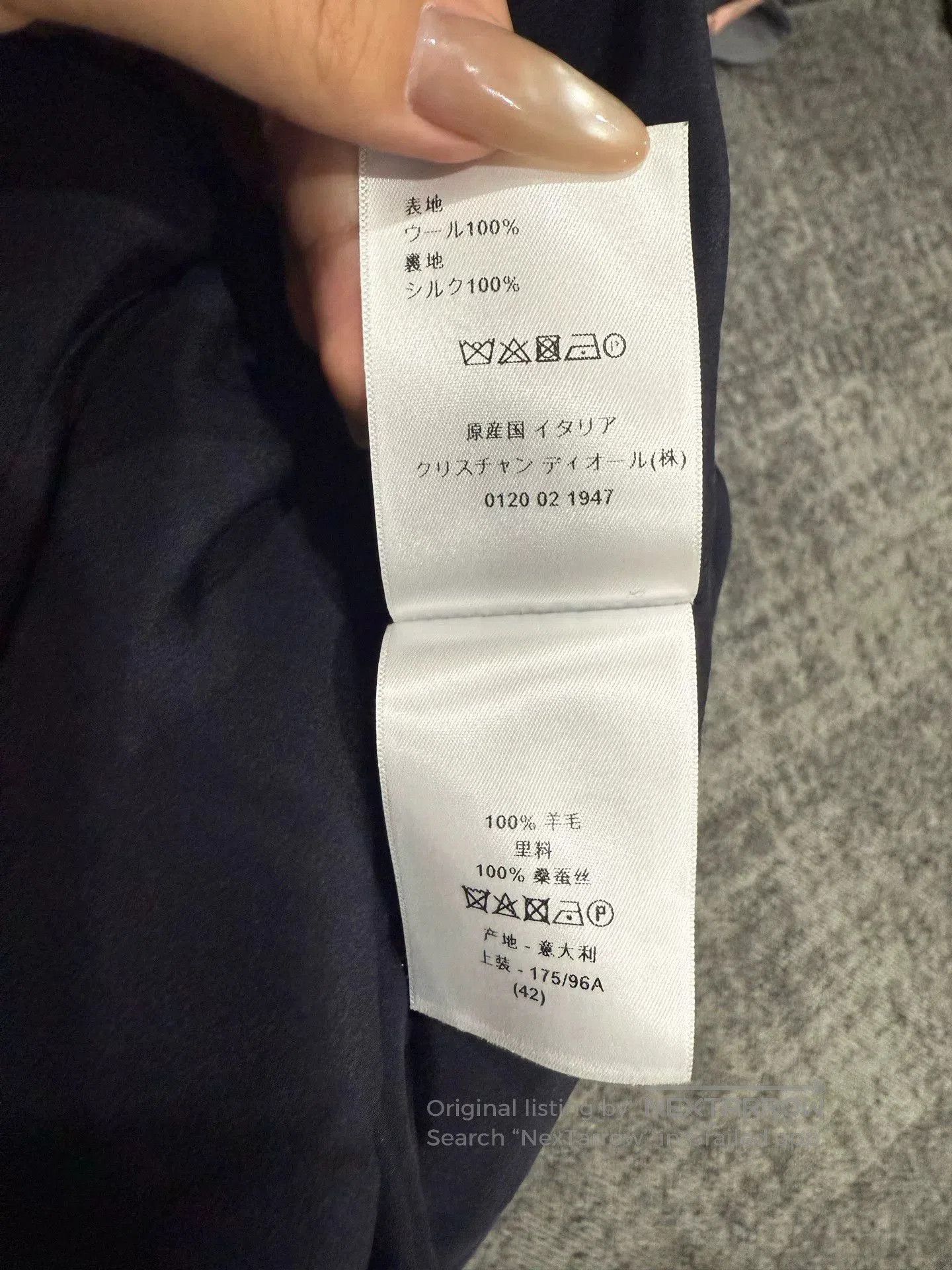 Dior Dior Wool Check Suit Set. Size US XS / EU 42 / 0 - 5 Thumbnail