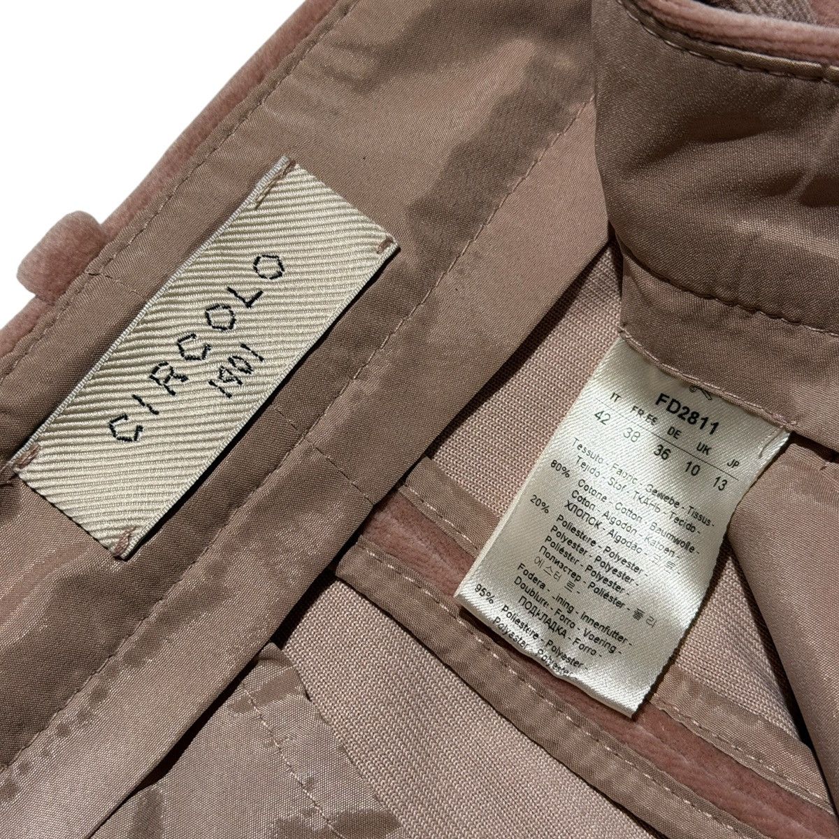Circolo 1901 velvet trouser Size US 30 / EU 46 - 3 Thumbnail