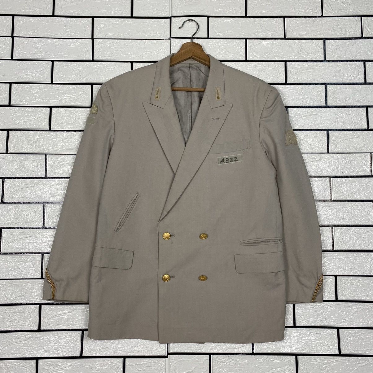 Yohji Yamamoto 📌Vintage Coats Jacket Yohji Yamamoto Central Japan Railway Size US M / EU 48-50 / 2 - 2 Thumbnail