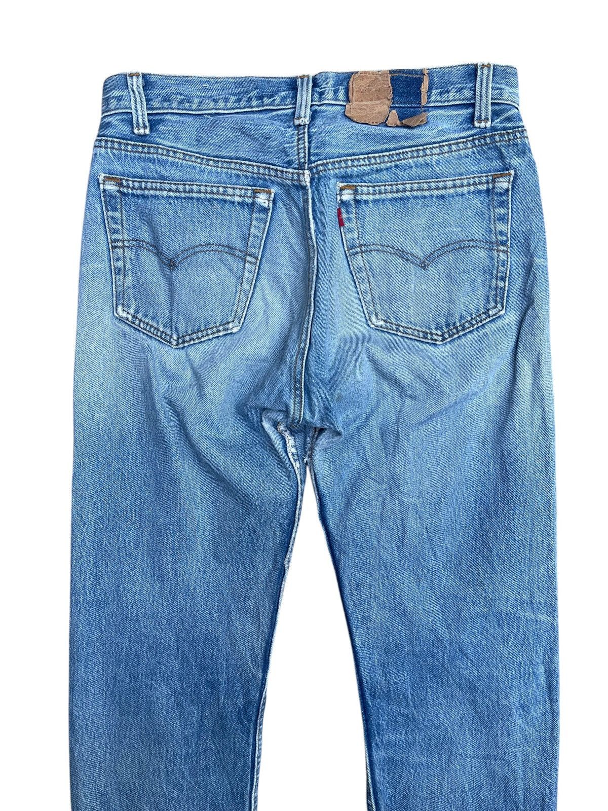 Levi's Vtg 70s Levi’s 501 Jeans - Distressed - Red Tab ® - Hem Cut Size US 32 / EU 48 - 5 Thumbnail