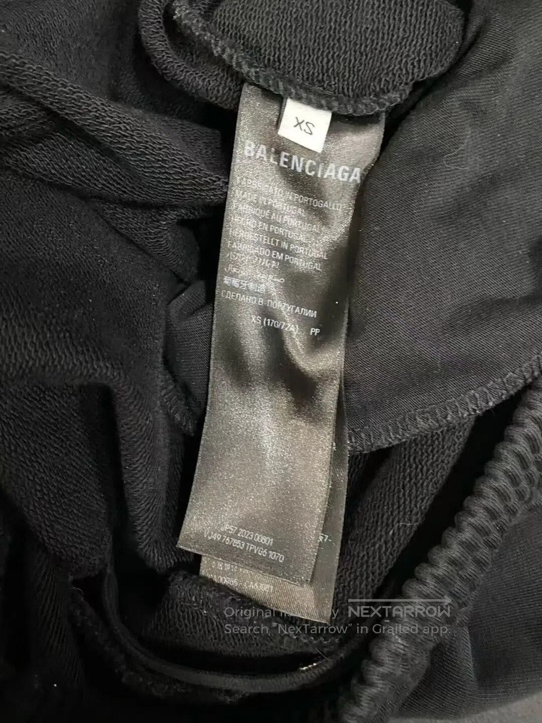 Balenciaga Balenciaga Double Ring Sweatpants in Black. Size US 26 / EU 42 - 8 Thumbnail