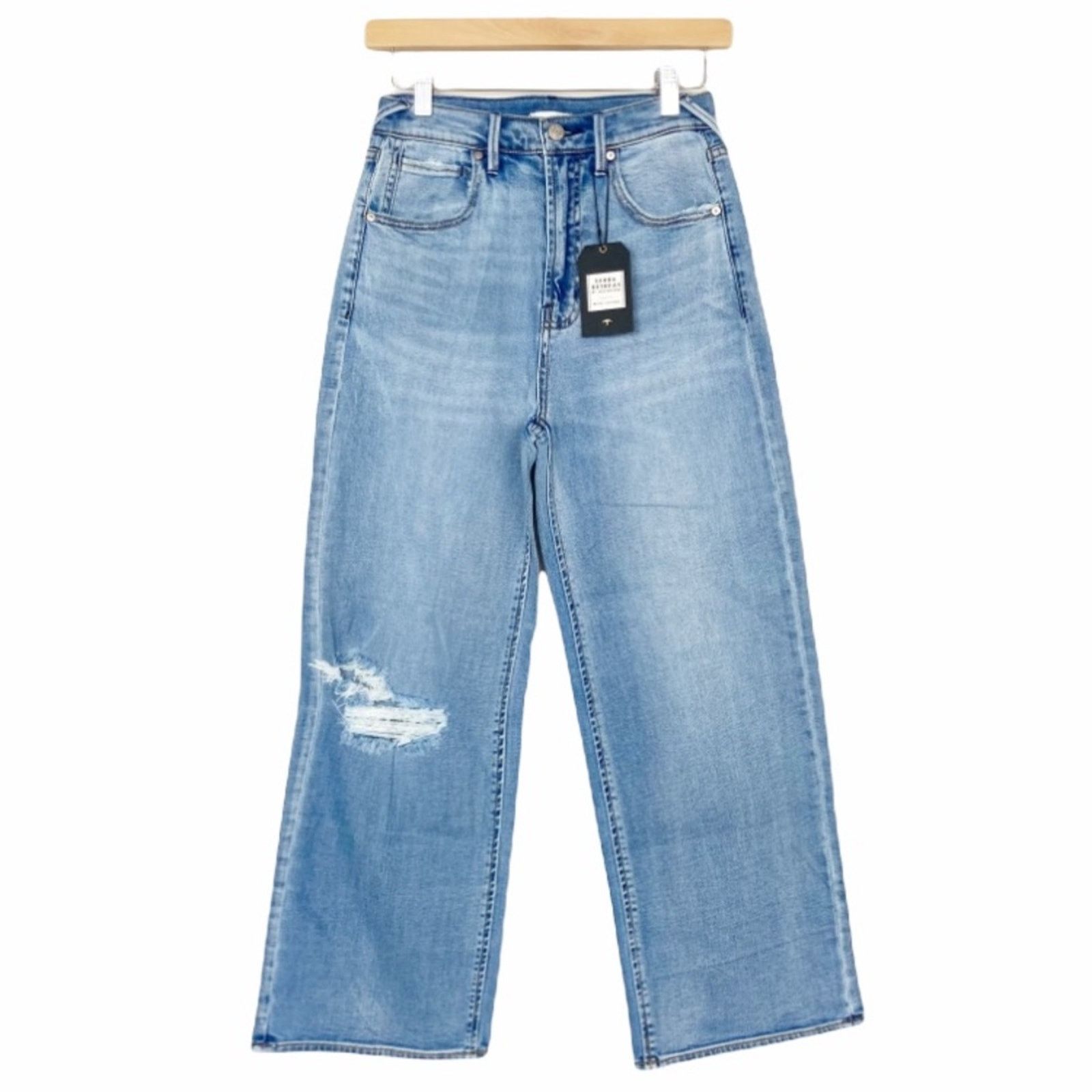 Other Serra Retreat Joie Tucker Wide Leg High Rise Jeans Sz 0 Size 25" / US 0 / IT 36 - 1 Thumbnail