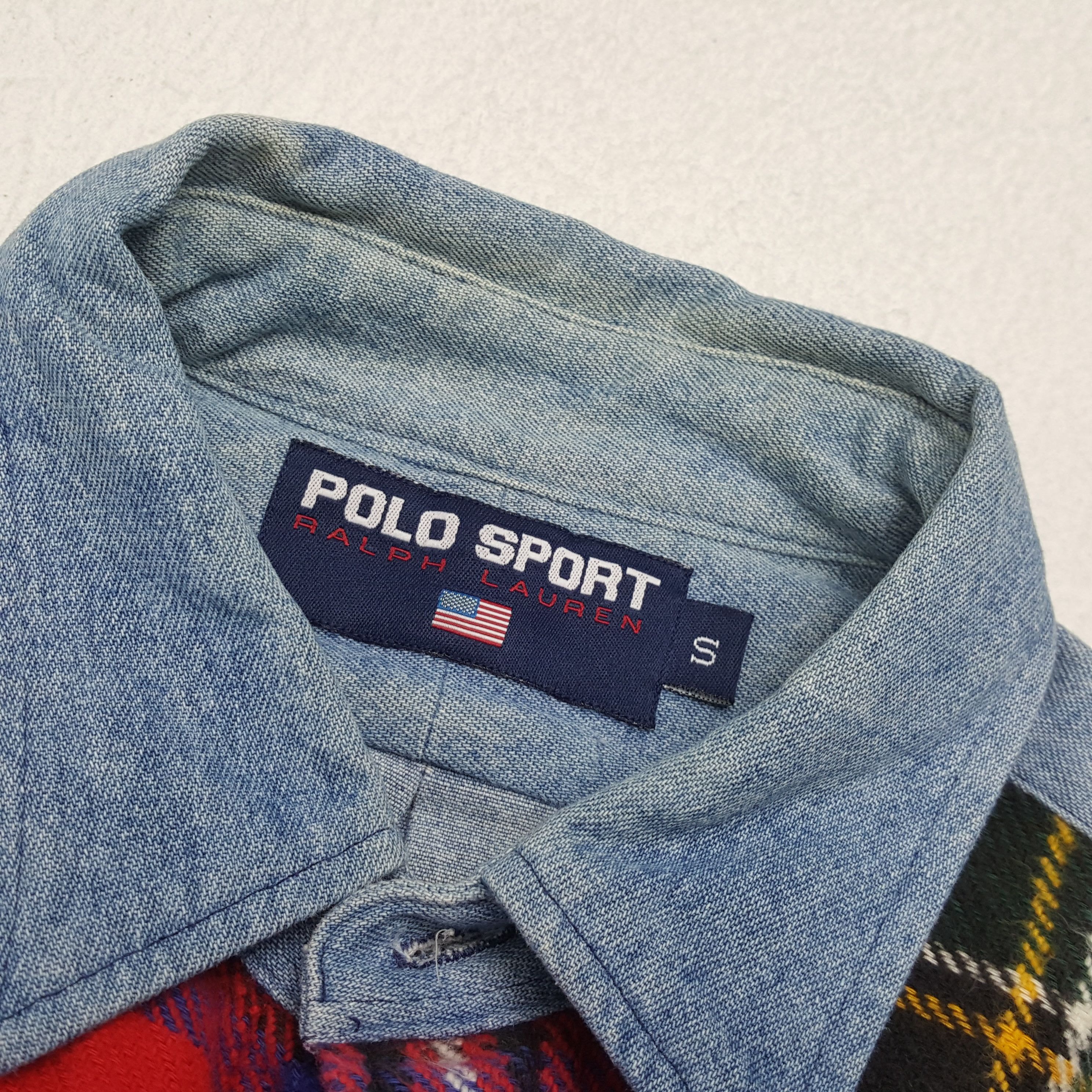 POLO SPORT RALPH LAUREN Double Pocket Rare Design Shirt