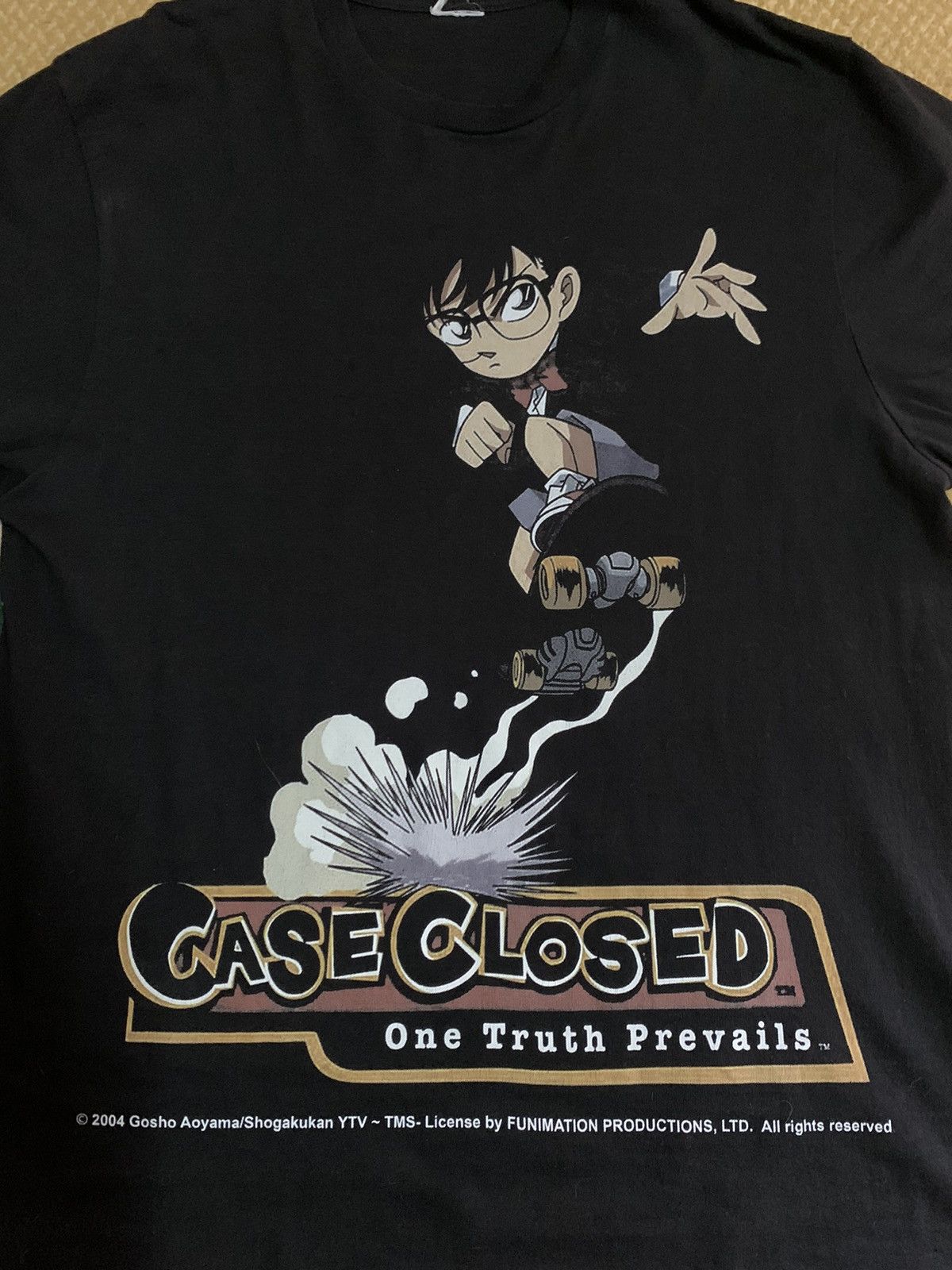 Vintage RARE VINTAGE TEE DETECTIVE CONAN Size US XL / EU 56 / 4 - 2 Thumbnail