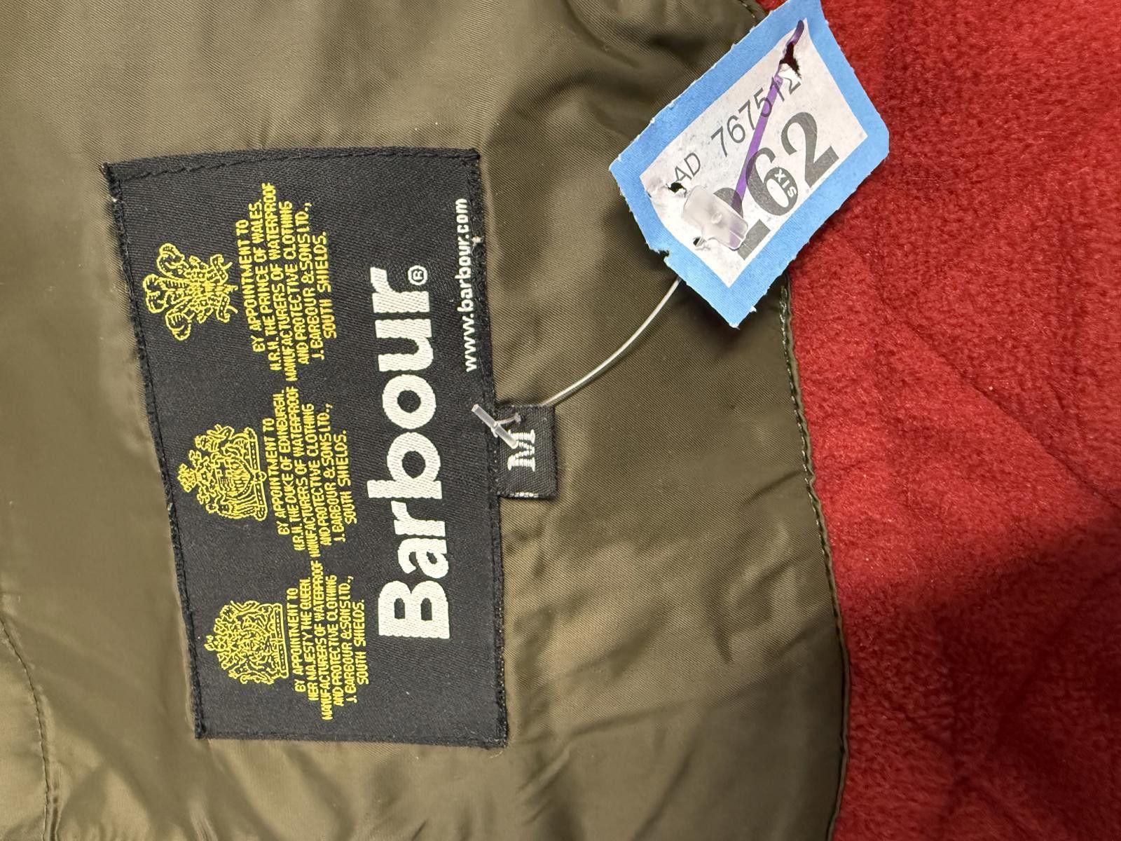 Barbour Barbour Quilted Jacket with Corduroy Collar, Size M Size US M / EU 48-50 / 2 - 2 Thumbnail