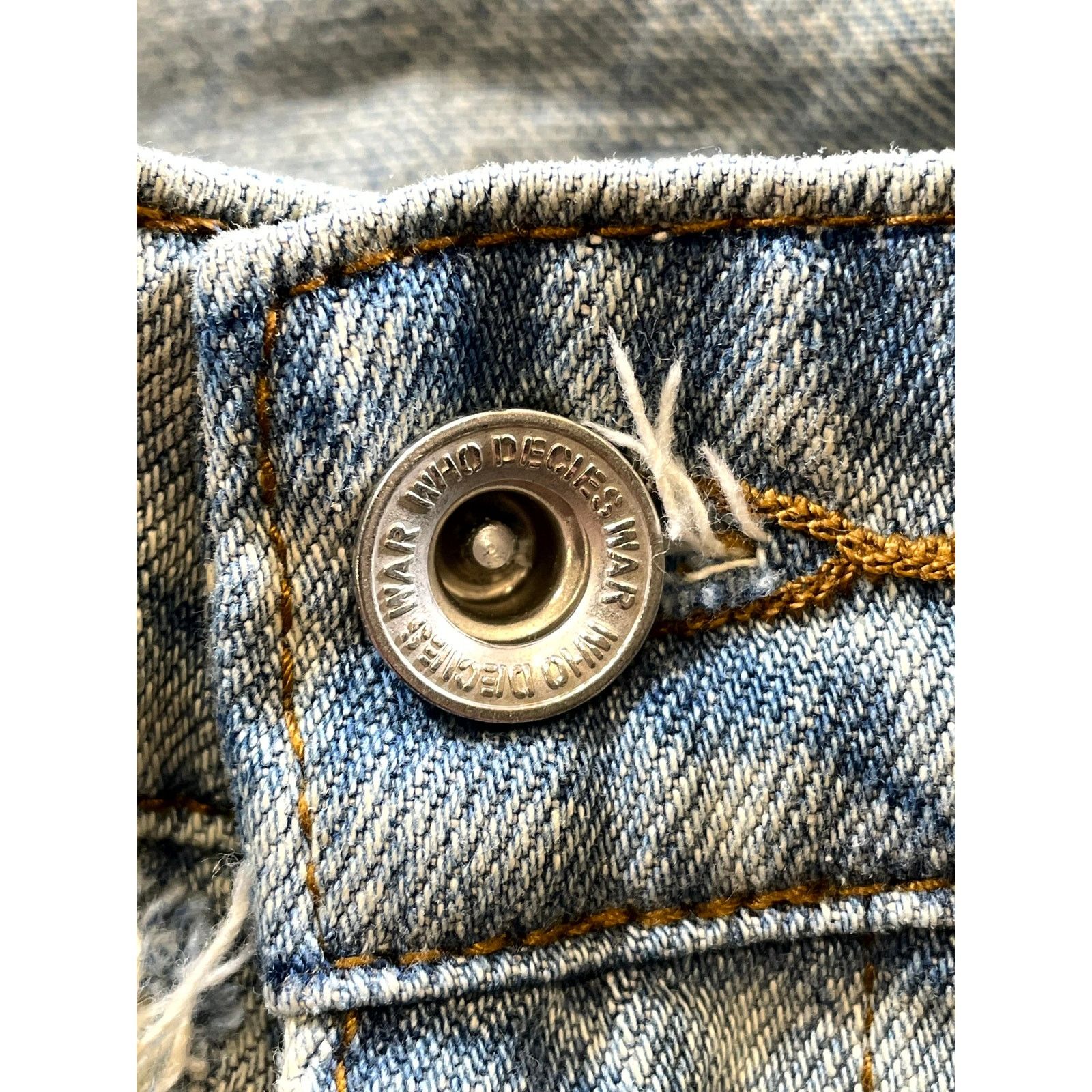 Who Decides War Who Decides War Side Embroidery Denim Multicolor Jeans Size US 26 / EU 42 - 4 Thumbnail