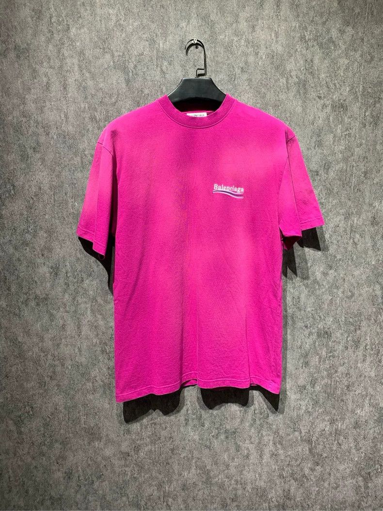 Balenciaga Balenciaga Pink Coke Short Sleeves 2502-Nextarrow Size US XXS / EU 40 - 1 Thumbnail