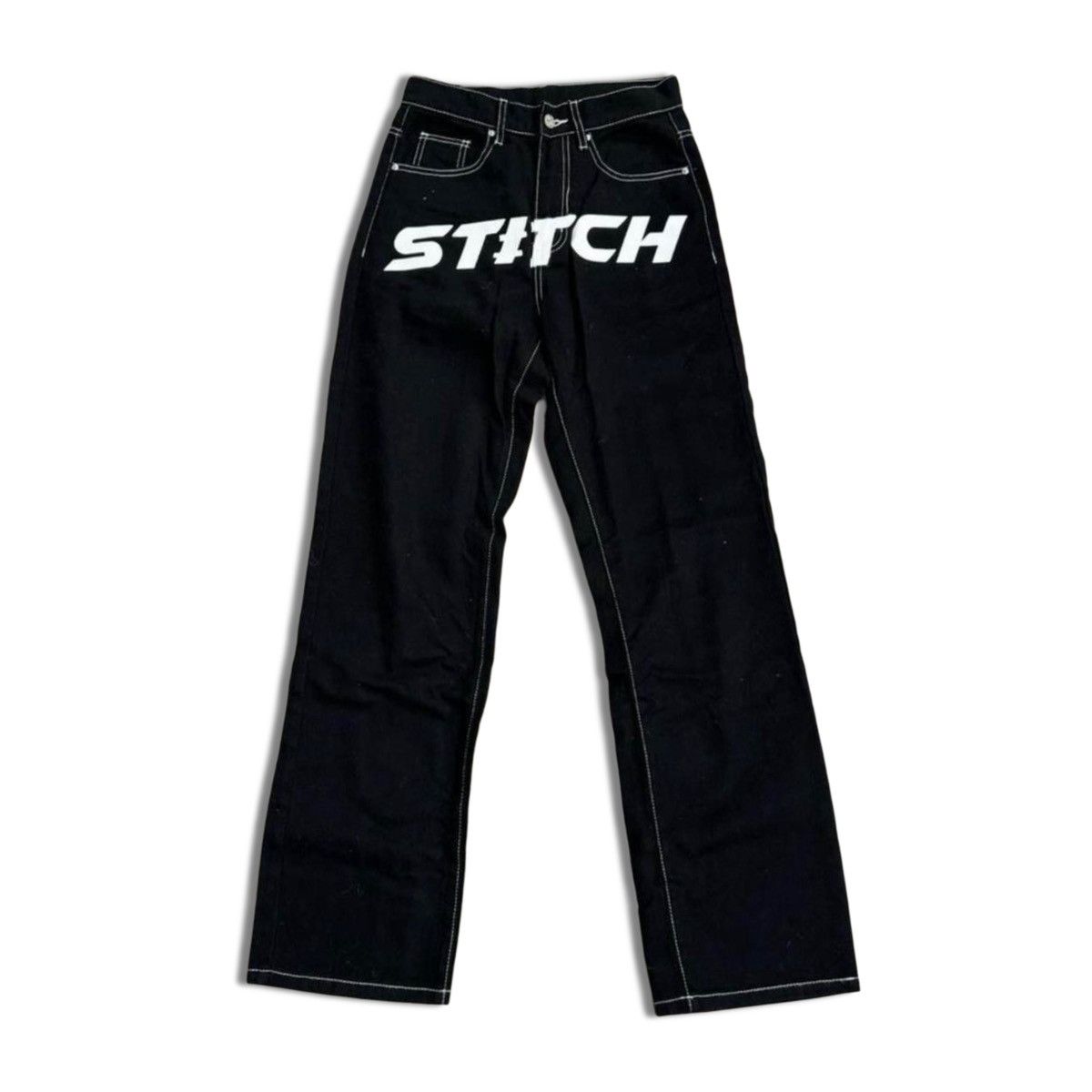 Other Stitch BIGAZCROTCHPRINT* Jeans Size US 26 / EU 42 - 2 Thumbnail